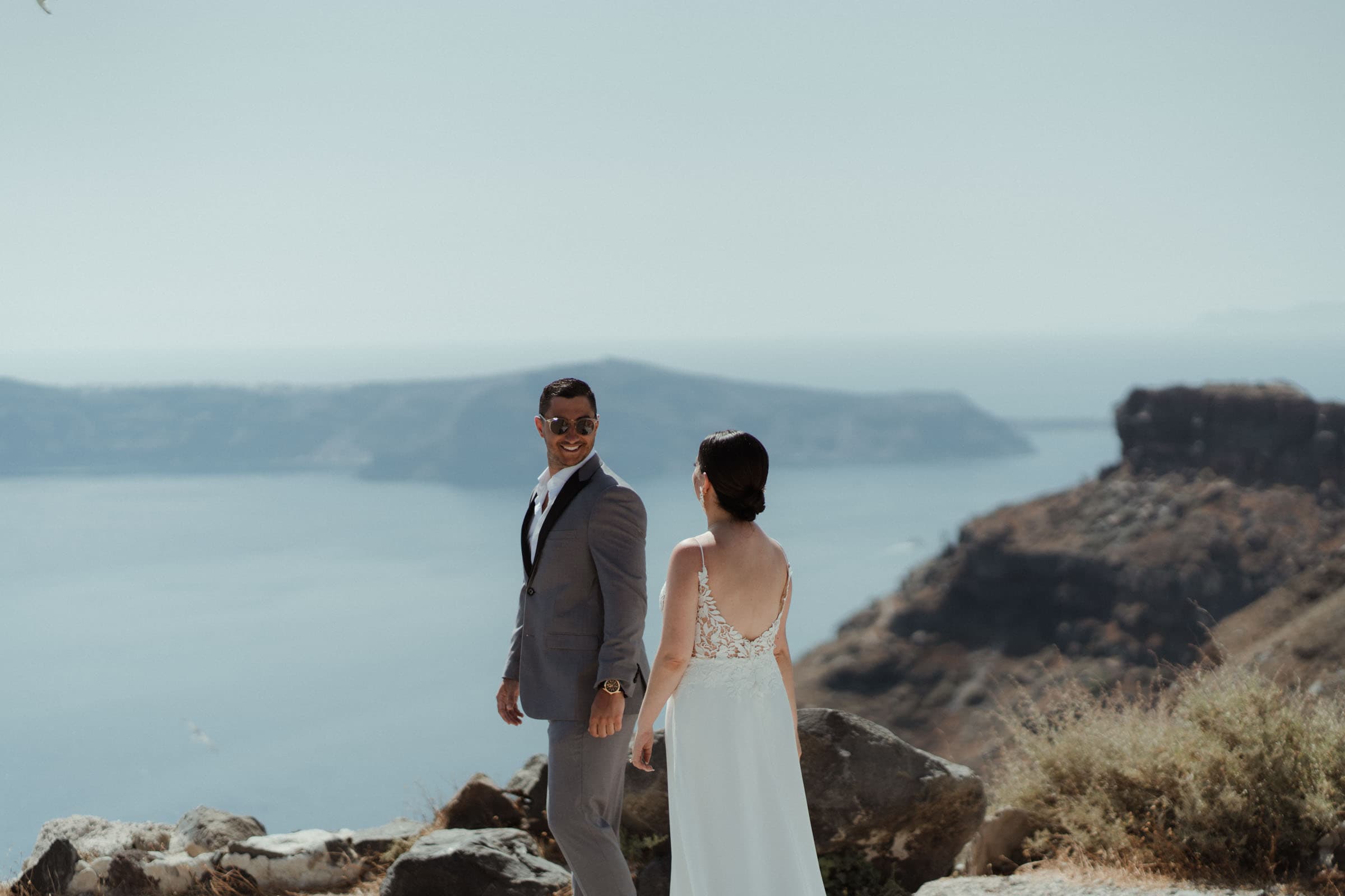 Erica and Marco – A wedding in La Maltese Wedding Santorini-19