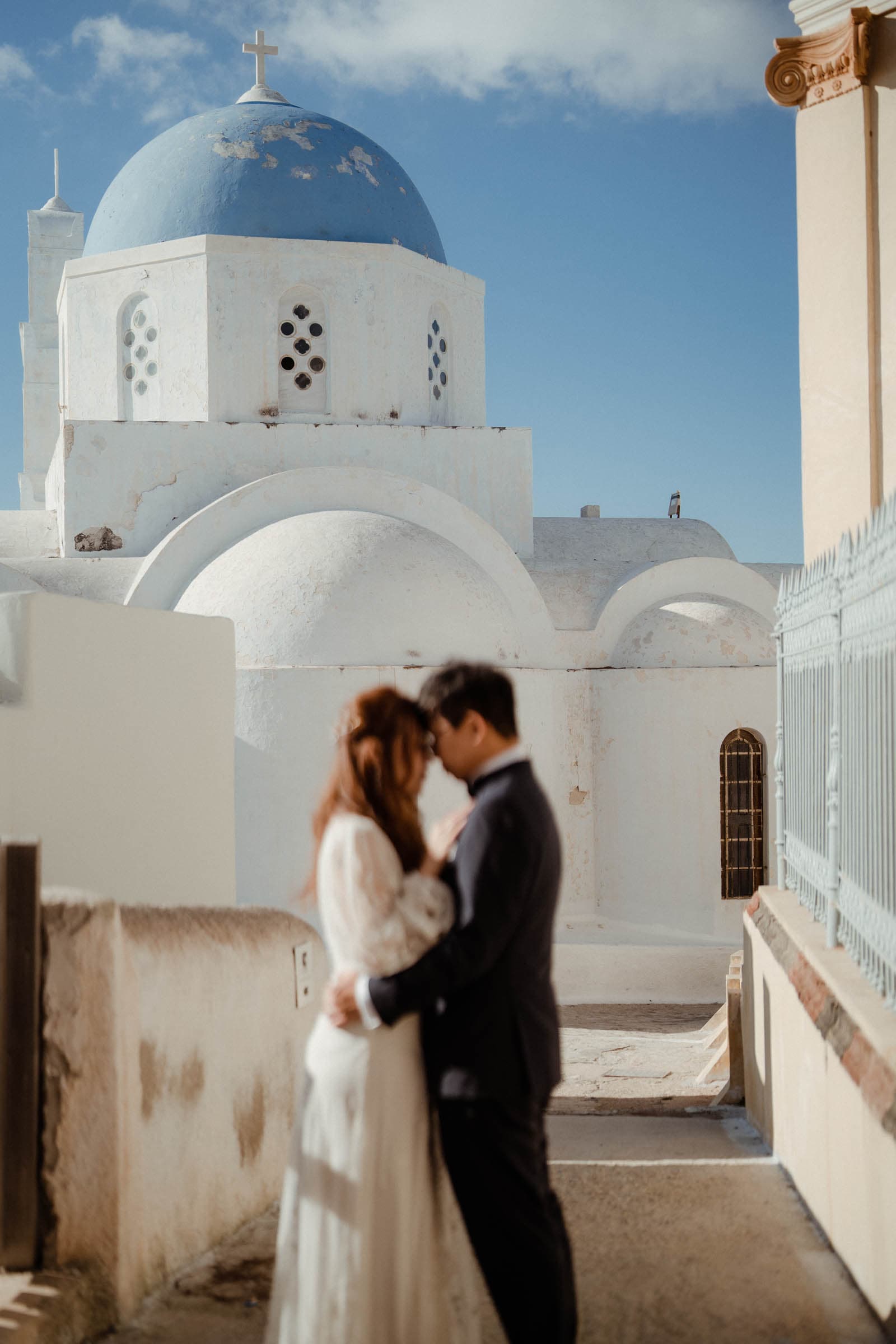 Jay and Cally | winter after wedding photoshoot in Santorini Wedding Santorini-13