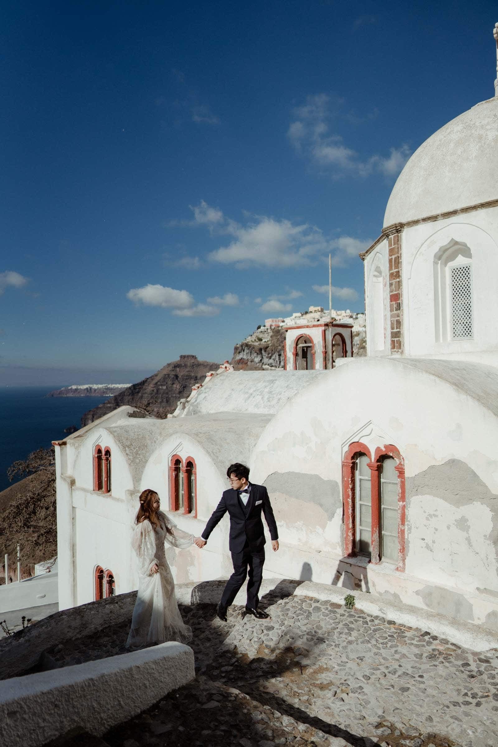Jay and Cally | winter after wedding photoshoot in Santorini Wedding Santorini-2