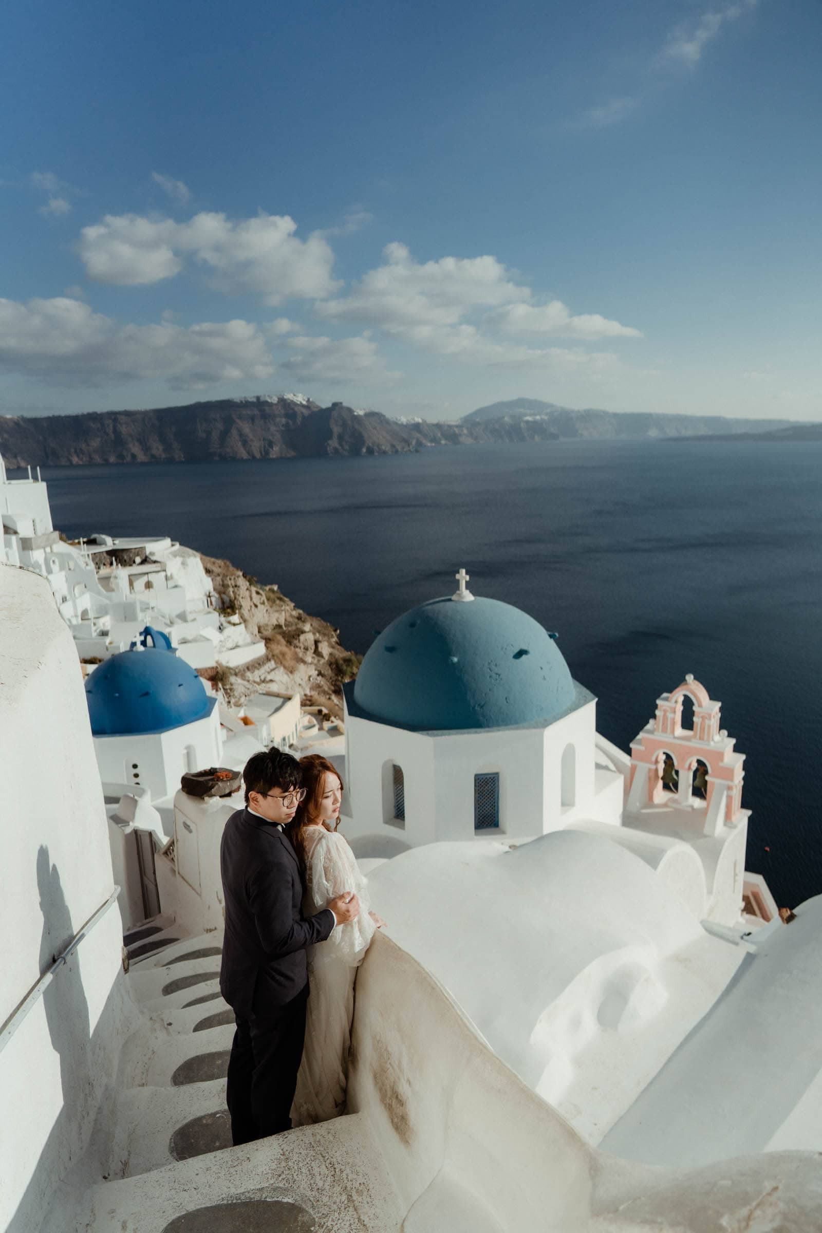Jay and Cally | winter after wedding photoshoot in Santorini Wedding Santorini-20