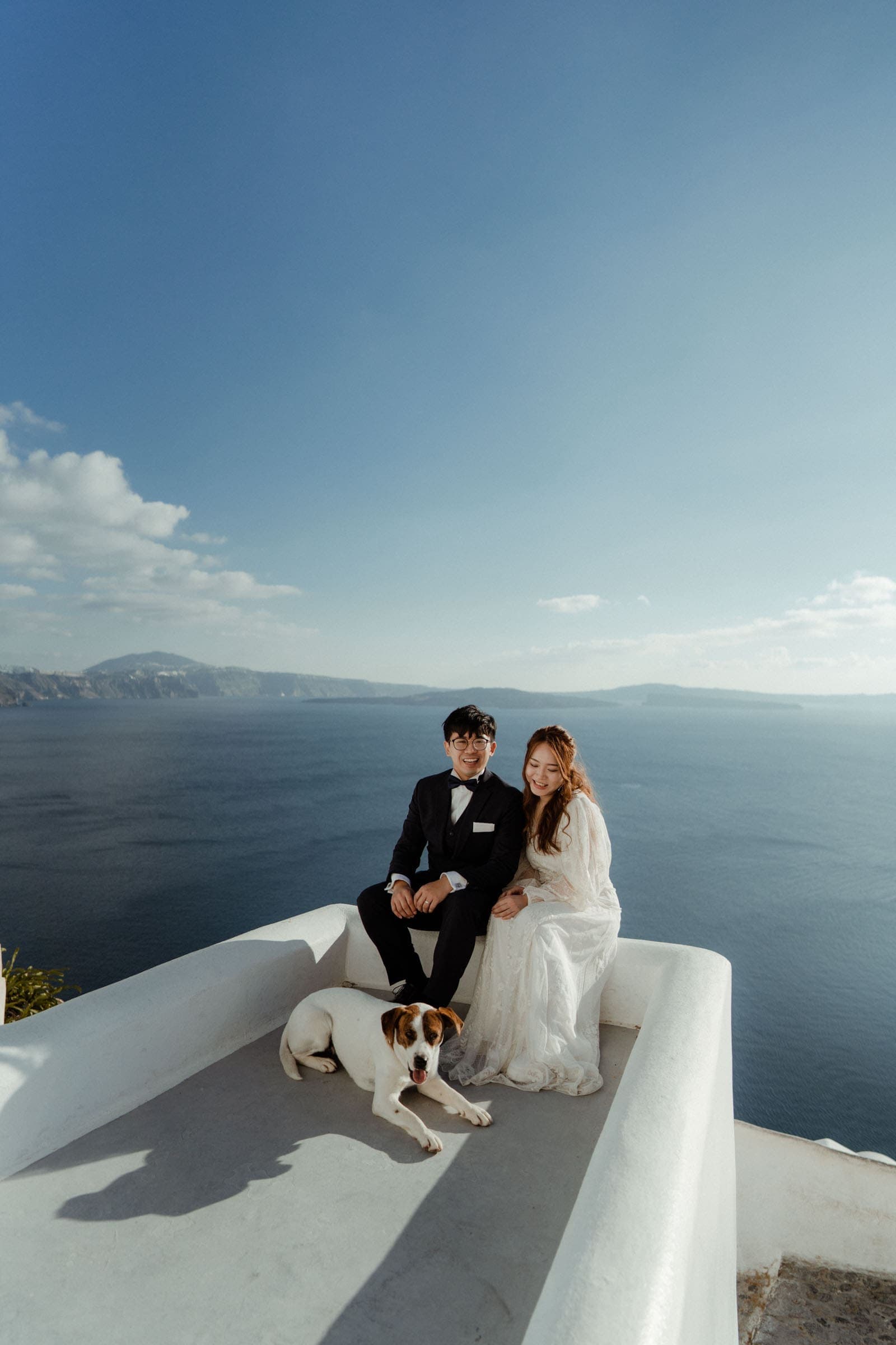 Jay and Cally | winter after wedding photoshoot in Santorini Wedding Santorini-21