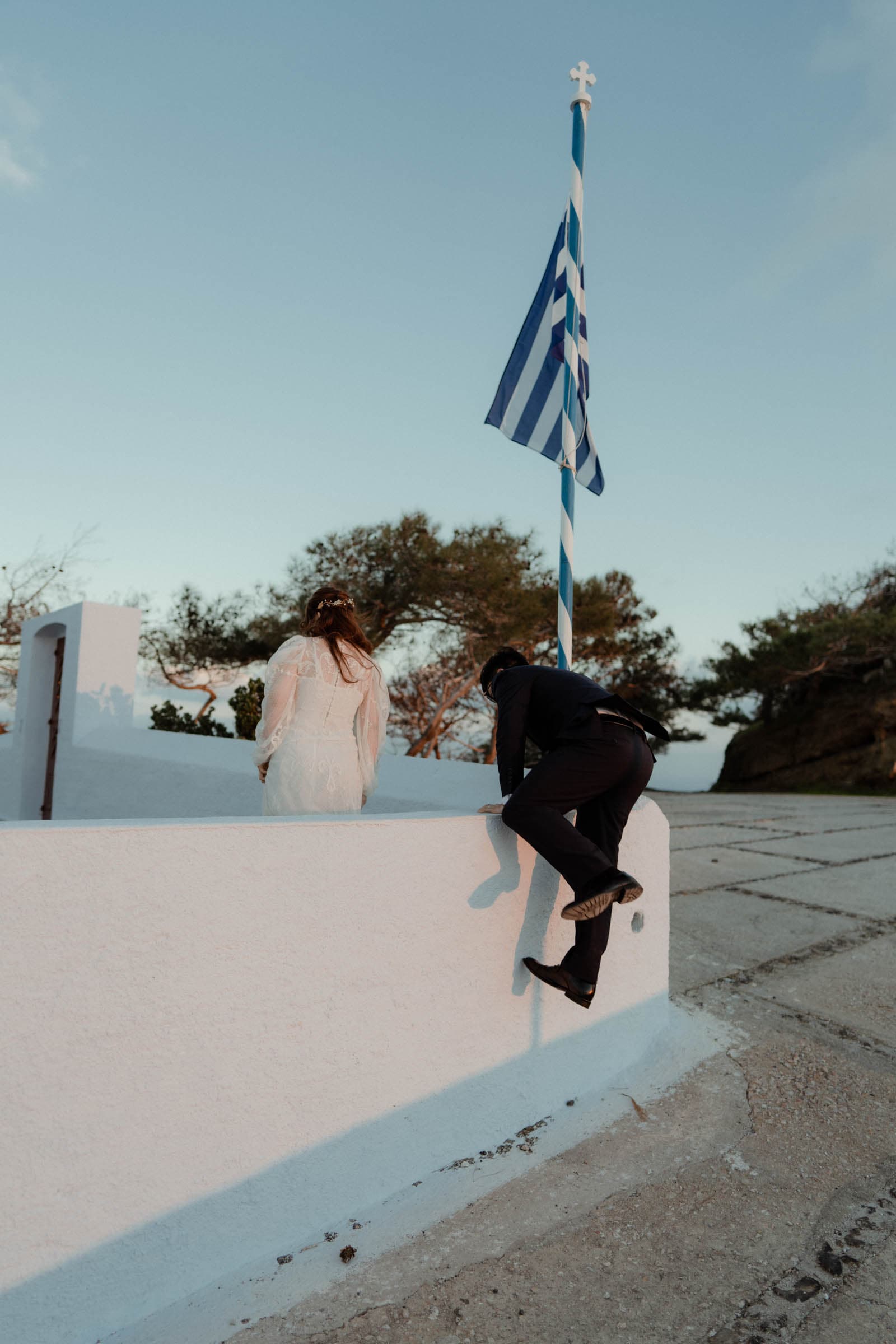 Jay and Cally | winter after wedding photoshoot in Santorini Wedding Santorini-35