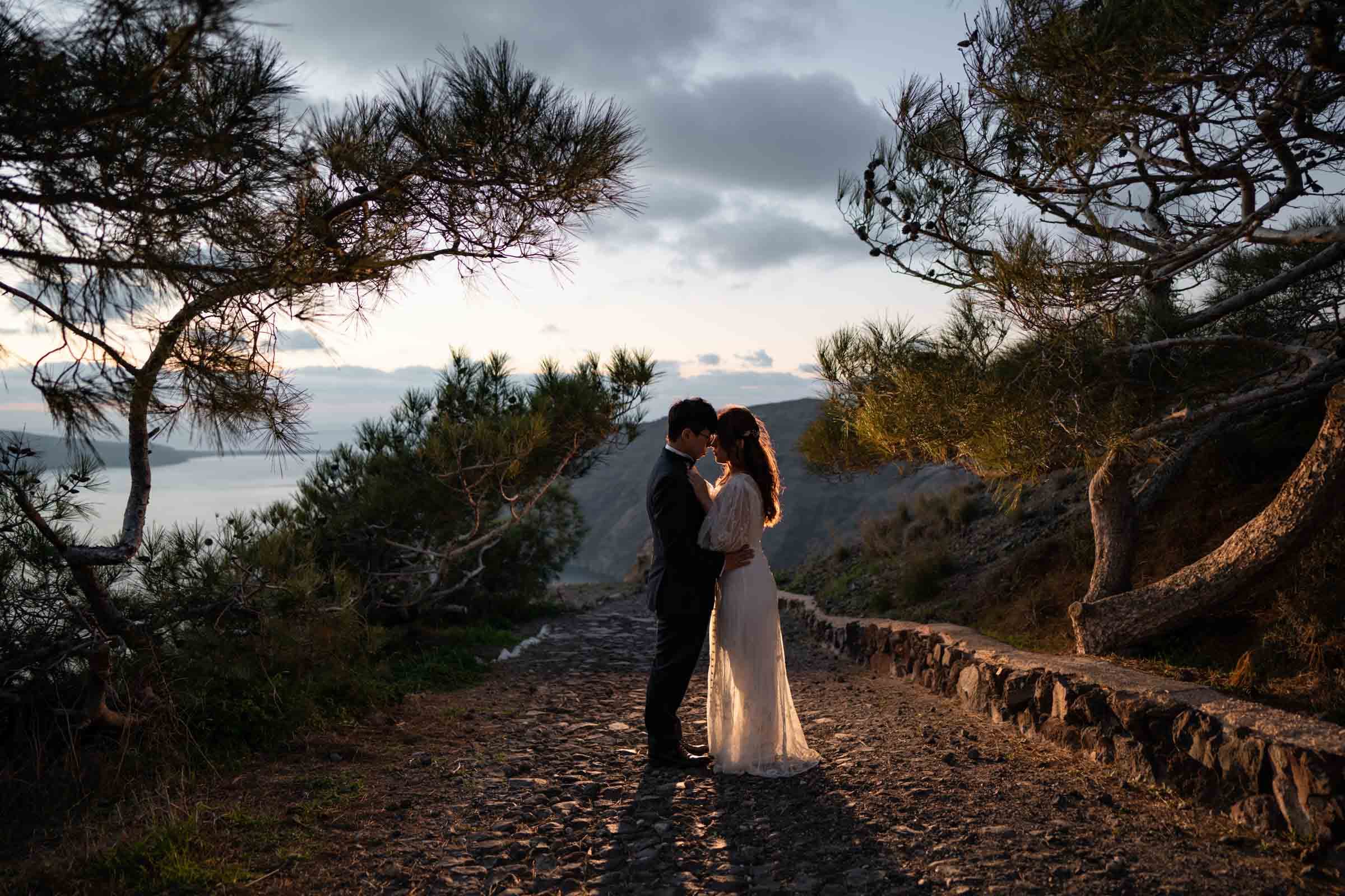 Jay and Cally | winter after wedding photoshoot in Santorini Wedding Santorini-44