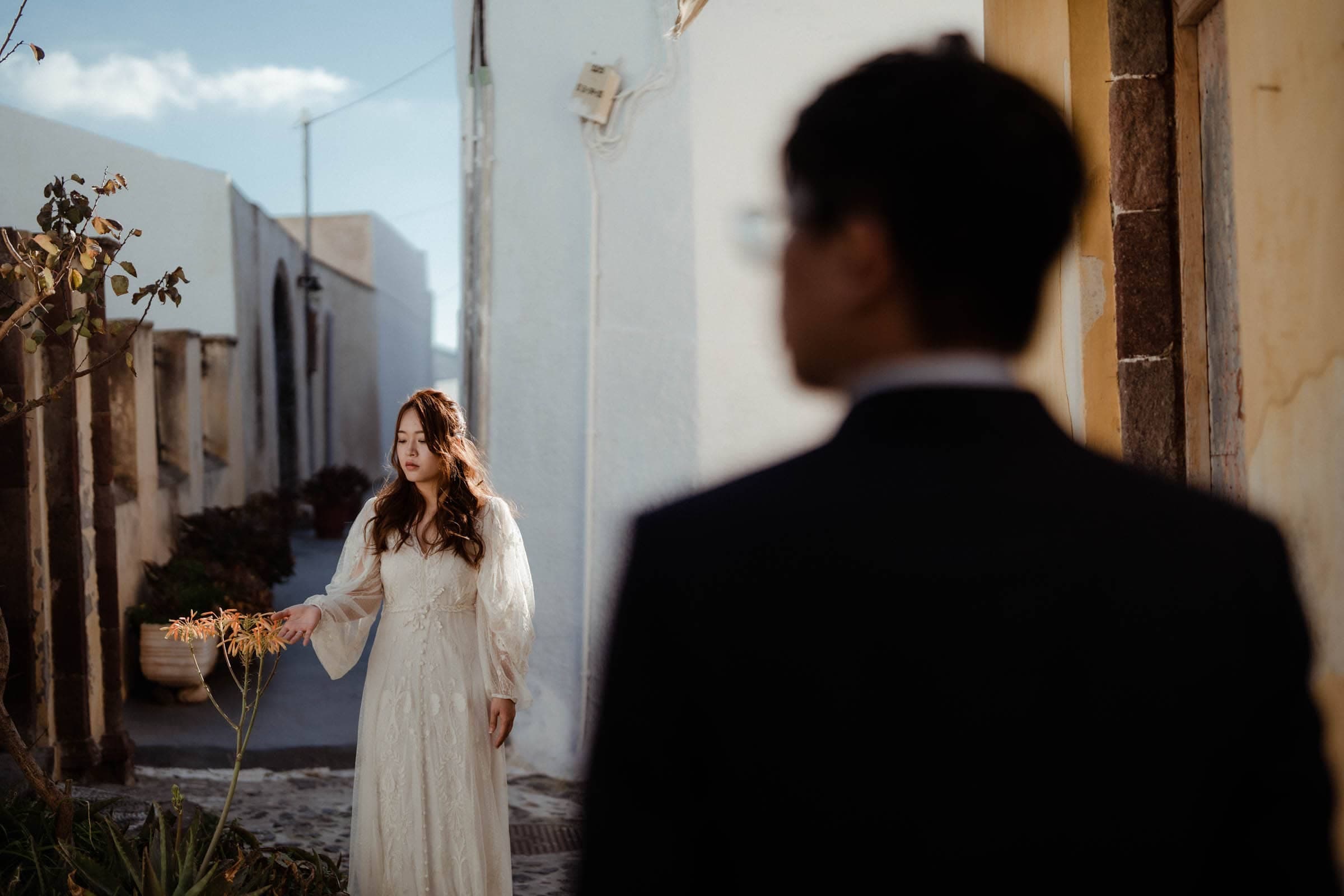 Jay and Cally | winter after wedding photoshoot in Santorini Wedding Santorini-5