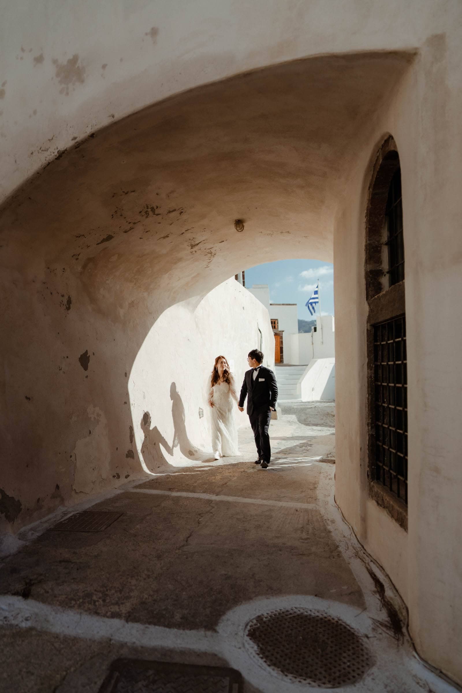 Jay and Cally | winter after wedding photoshoot in Santorini Wedding Santorini-7