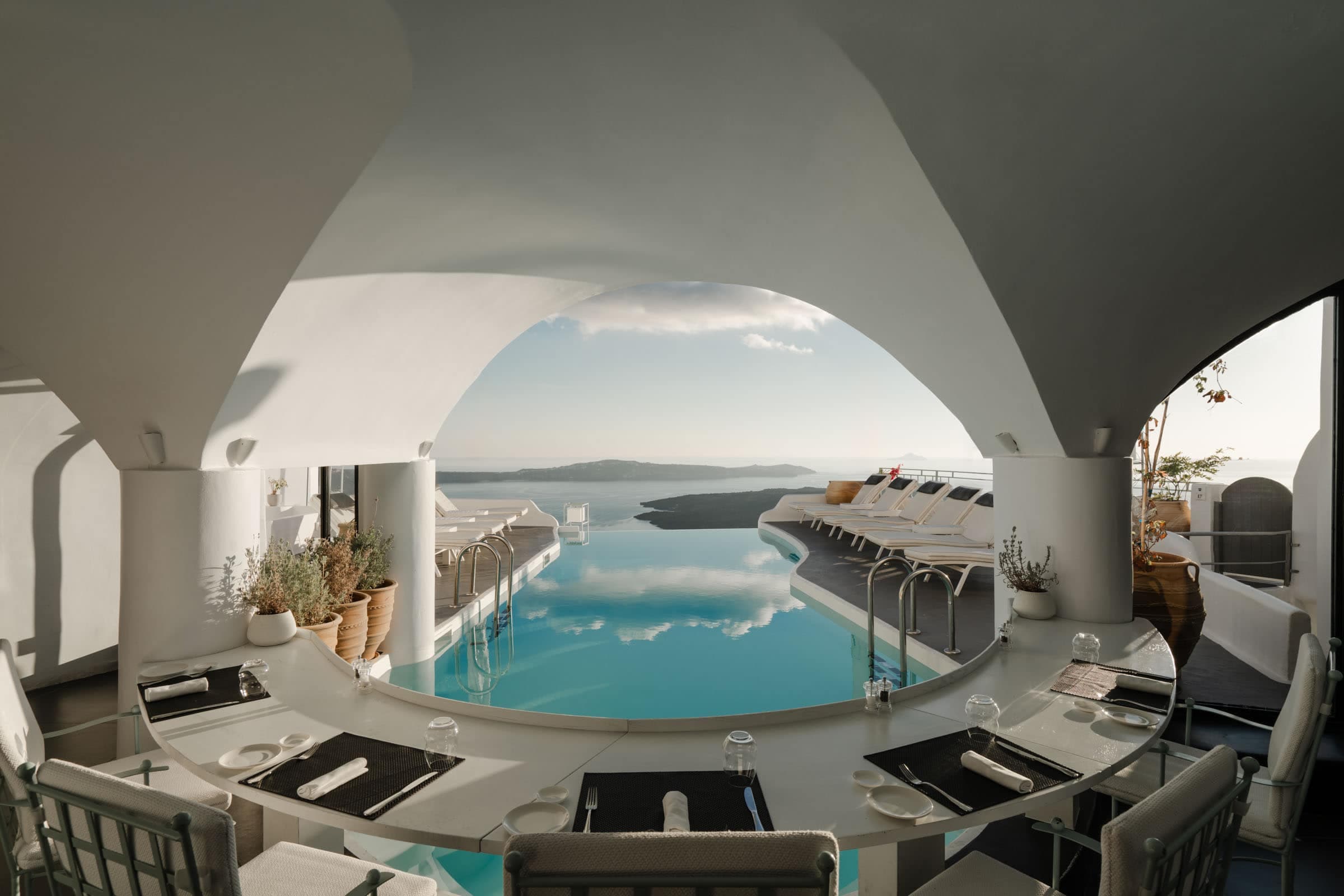 Katikies | luxury hotel photography in Santorini Architectural Photography-1