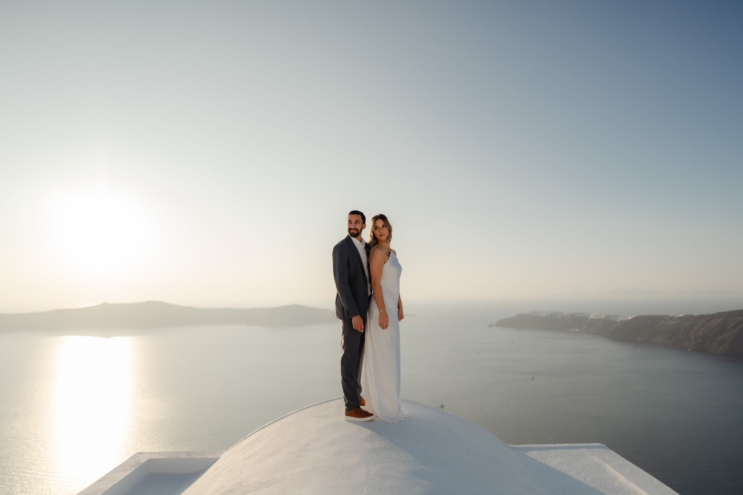 Daniel & Ciara – emotional proposal in Imerovigli Proposals in Santorini-16