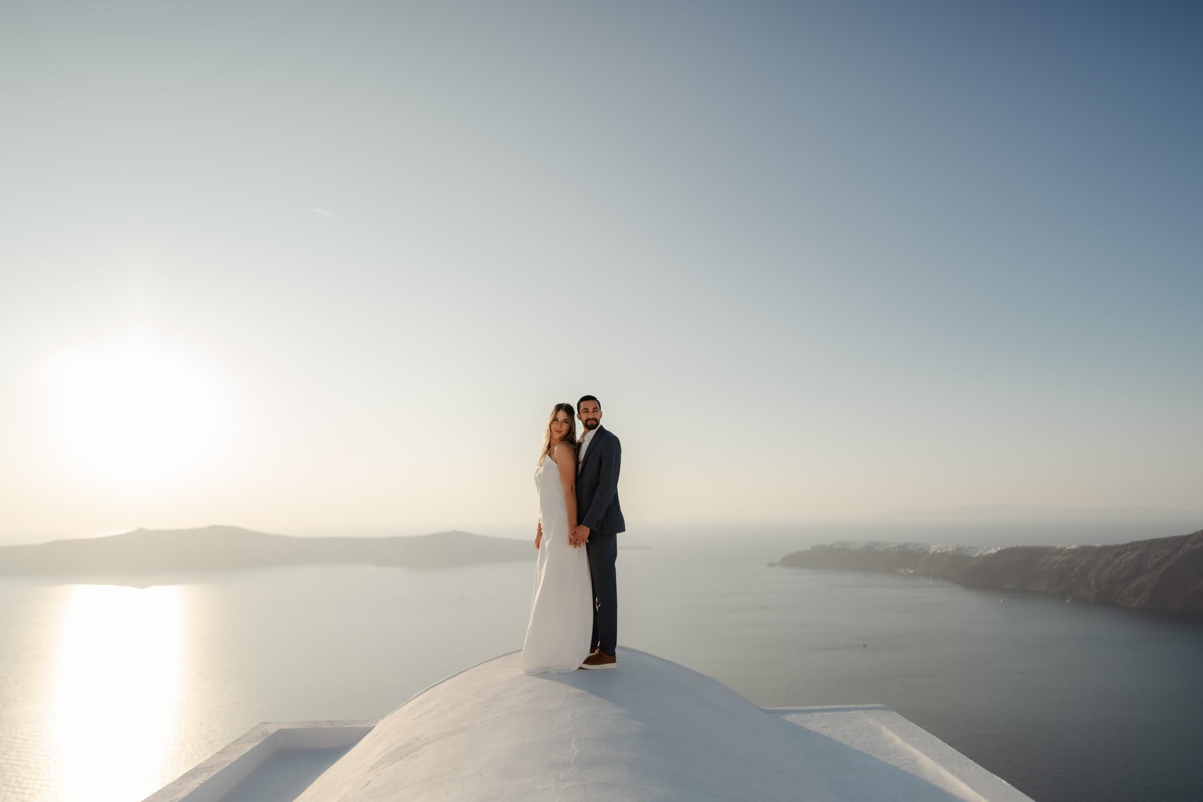 Daniel & Ciara – emotional proposal in Imerovigli Proposals in Santorini-17