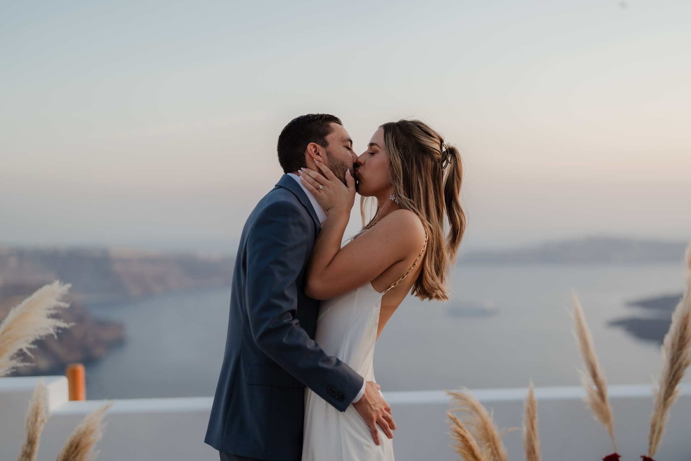 Daniel & Ciara – emotional proposal in Imerovigli Proposals in Santorini-31
