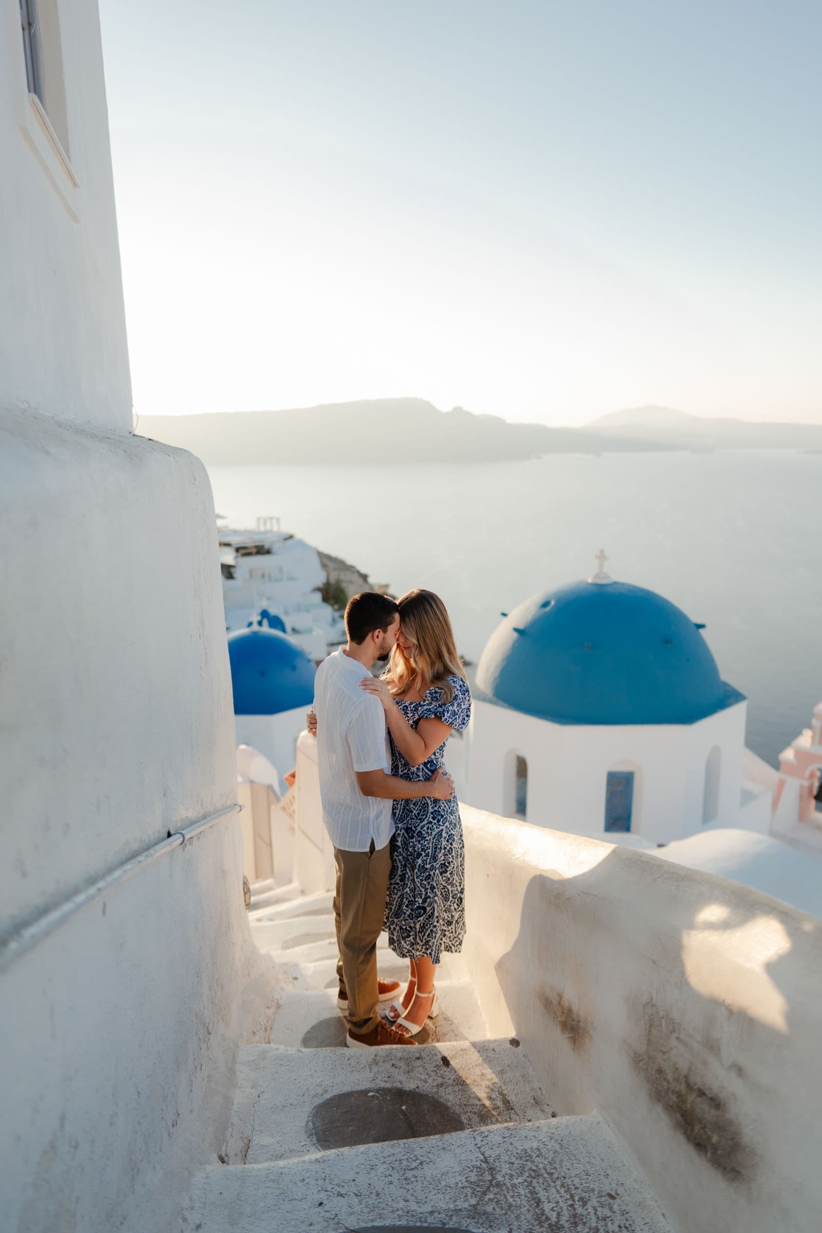 Daniel & Ciara – emotional proposal in Imerovigli Proposals in Santorini-40