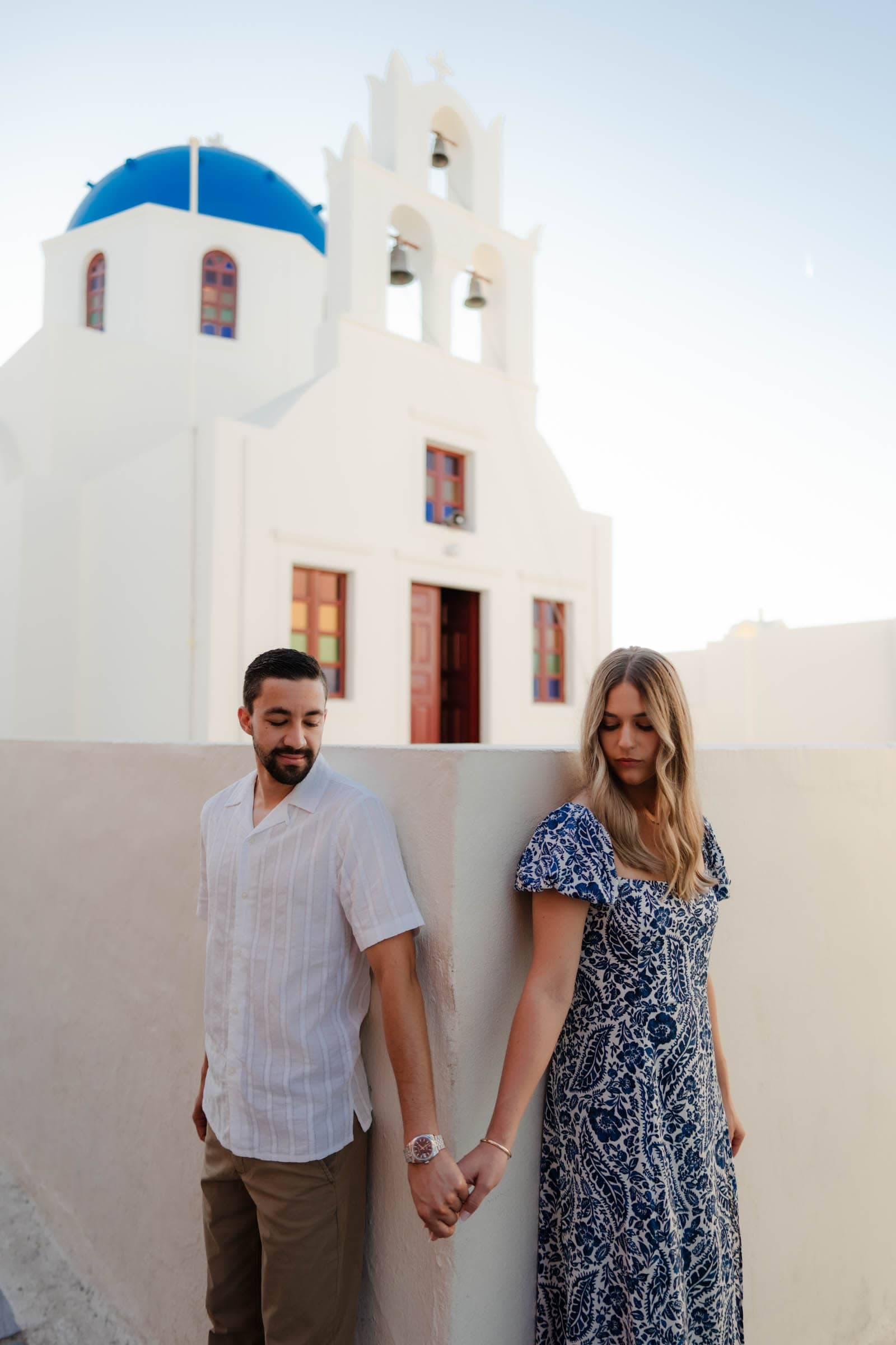Daniel & Ciara – emotional proposal in Imerovigli Proposals in Santorini-43