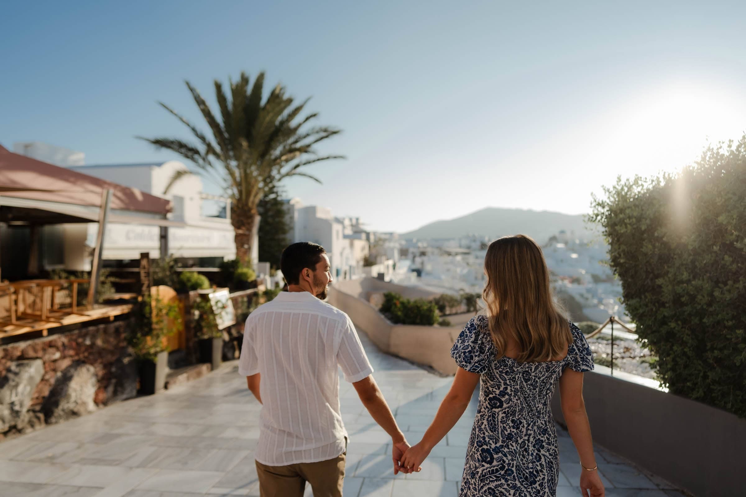 Daniel & Ciara – emotional proposal in Imerovigli Proposals in Santorini-47