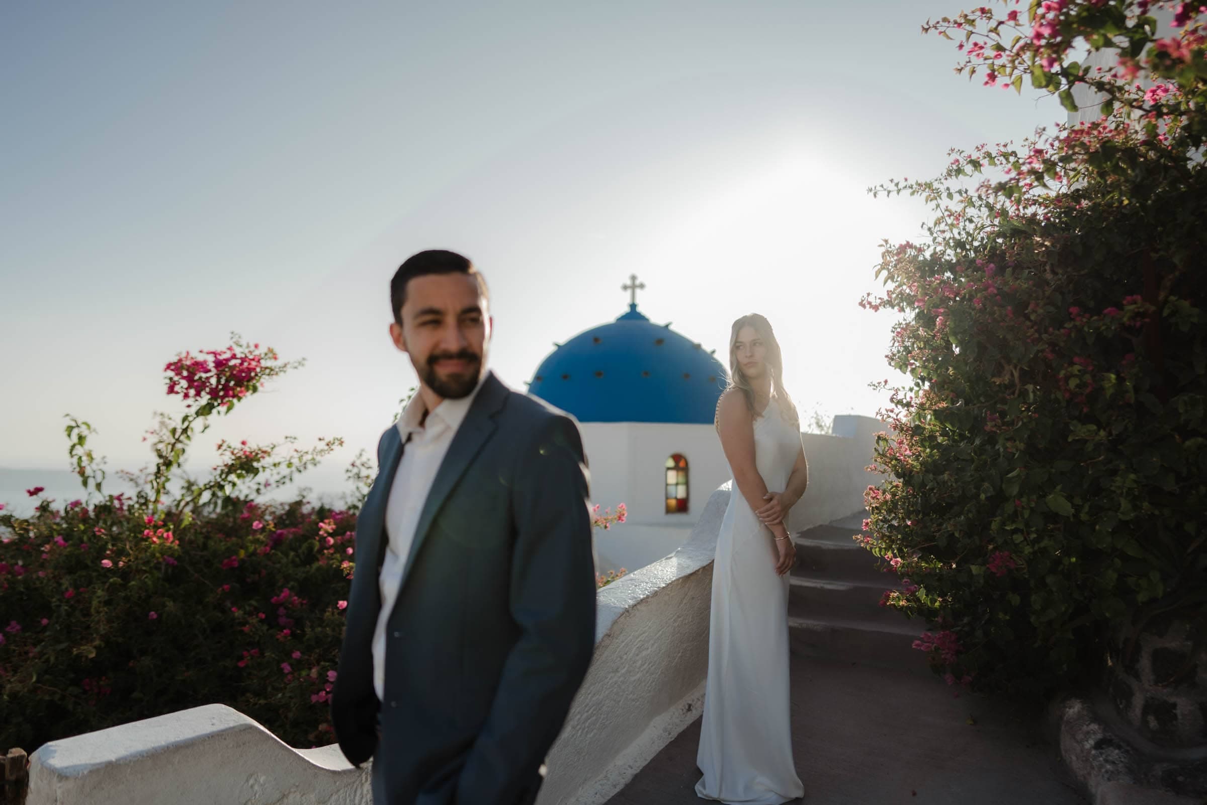 Daniel & Ciara – emotional proposal in Imerovigli Proposals in Santorini-5