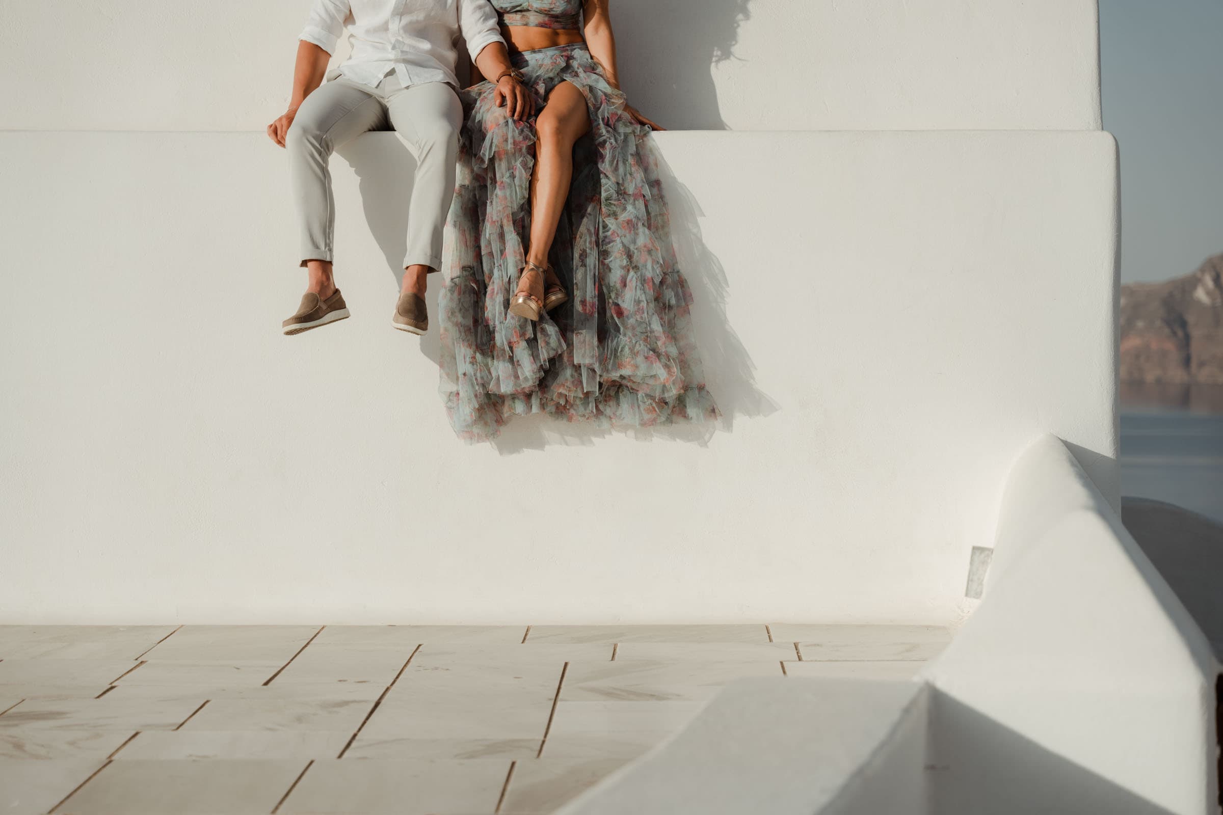 Jake & Bella | proposal in Skaros rock Proposals in Santorini-61