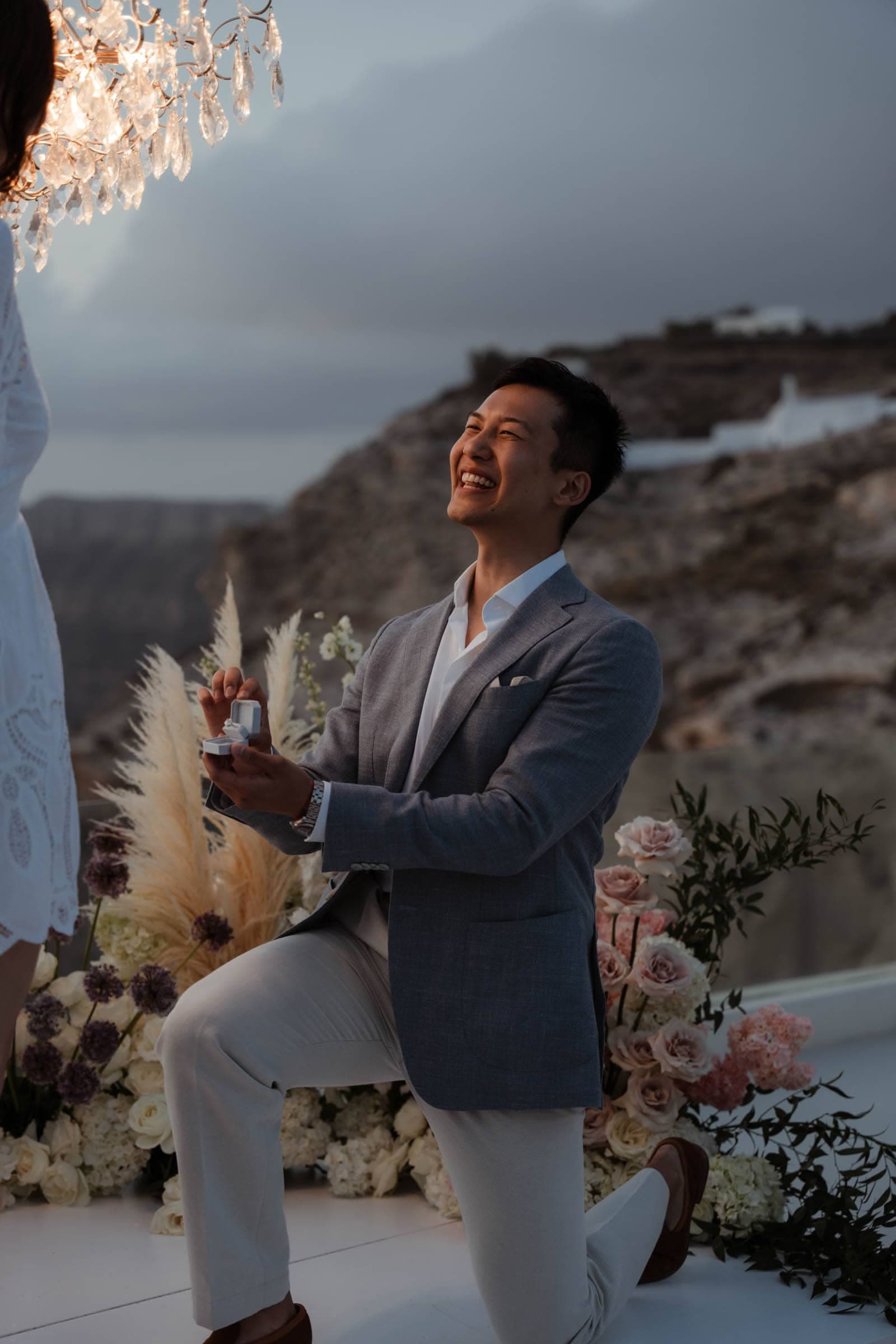 Kevin & Lucy | wedding proposal in El Viento Proposals in Santorini-34