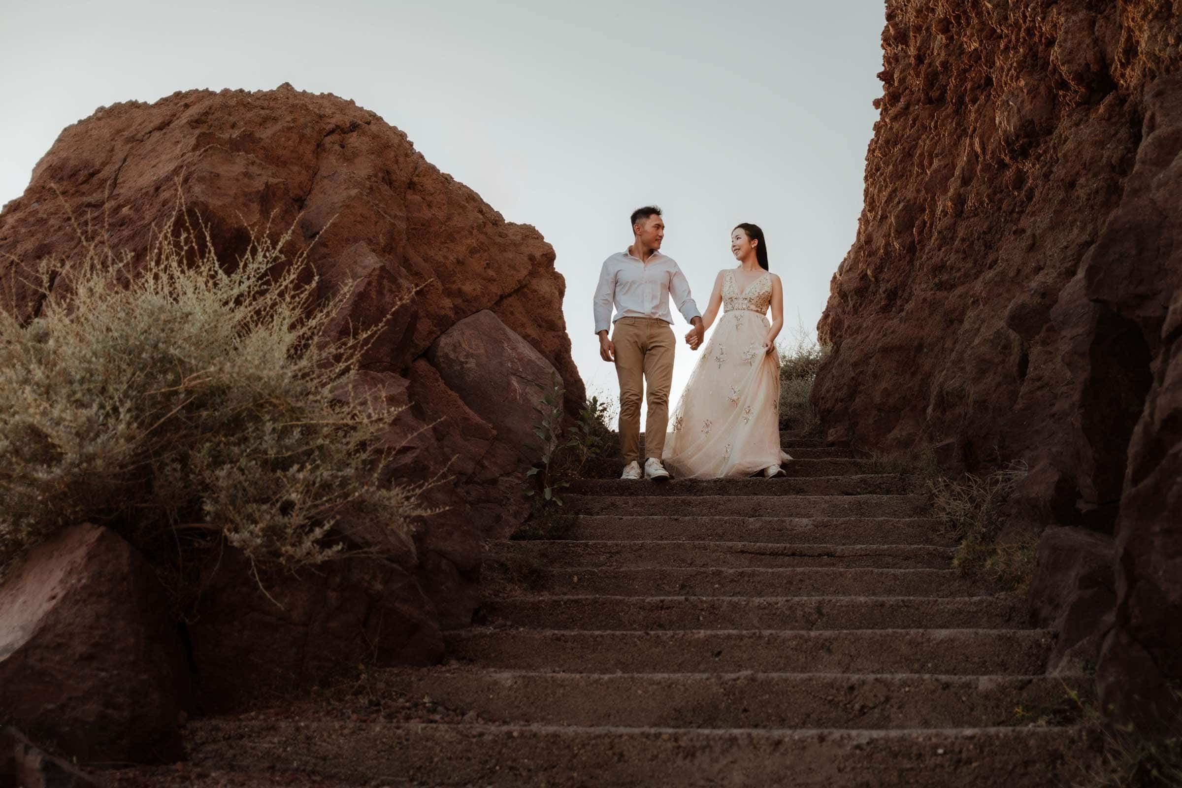 Jonathan & Be | Romantic couple session in Skaros rock Couple Sessions-23