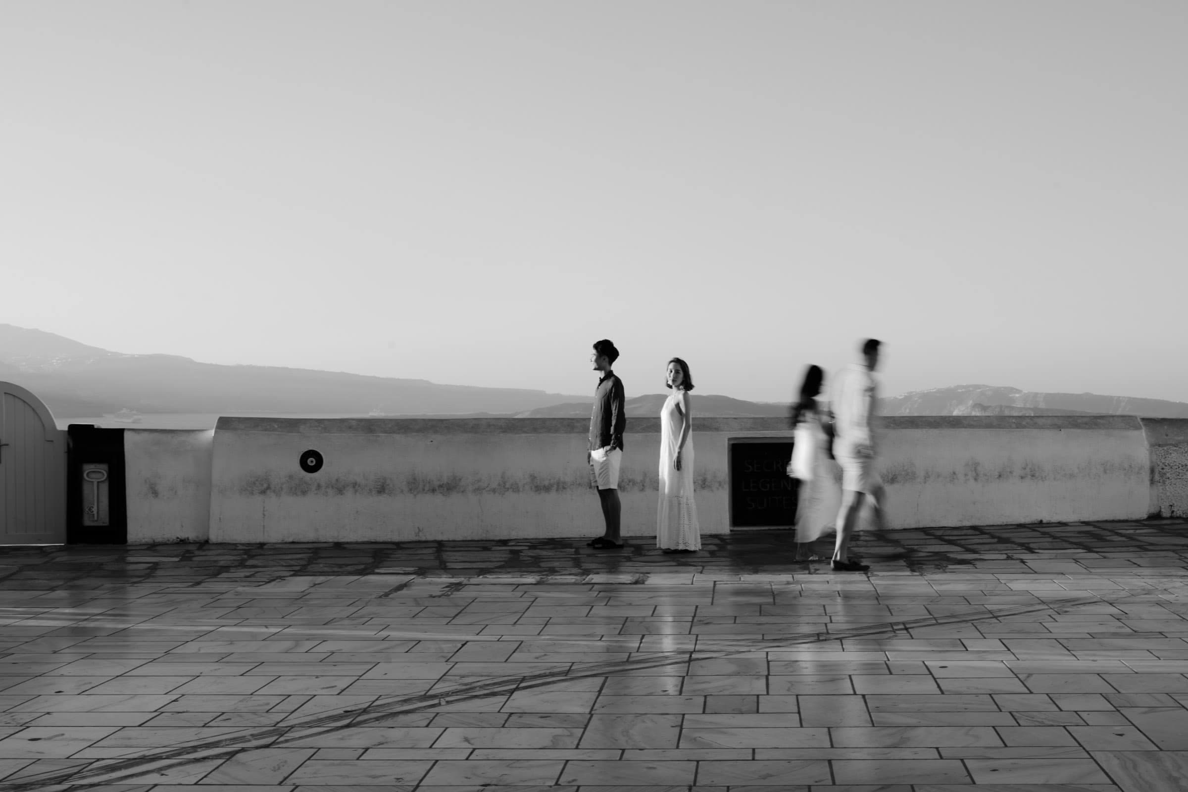 Hattori & Aiko | Aesthetic couple photoshoot in Santorini Couple Sessions-13