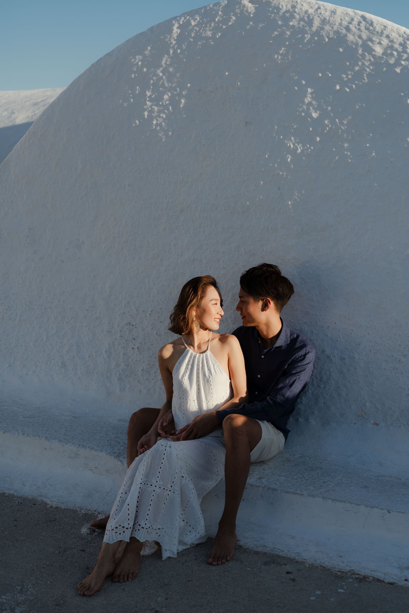 Hattori & Aiko | Aesthetic couple photoshoot in Santorini Couple Sessions-24