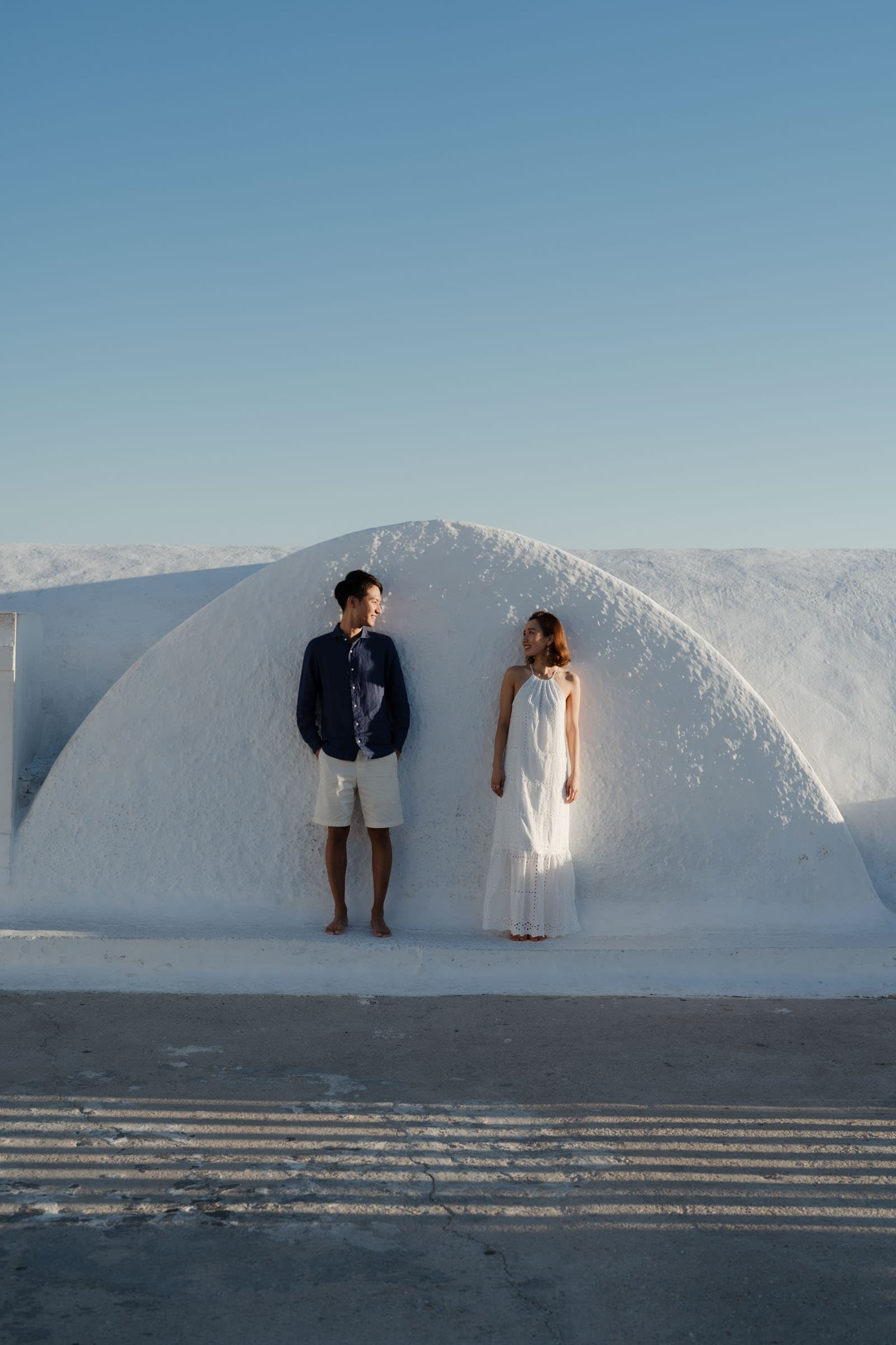 Hattori & Aiko | Aesthetic couple photoshoot in Santorini Couple Sessions-25