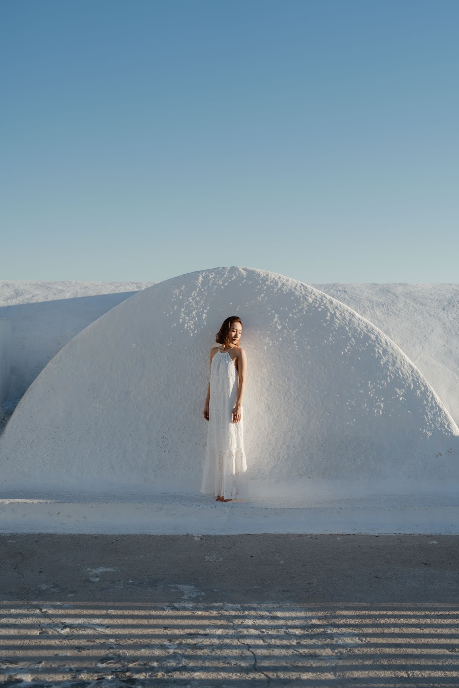 Hattori & Aiko | Aesthetic couple photoshoot in Santorini Couple Sessions-26