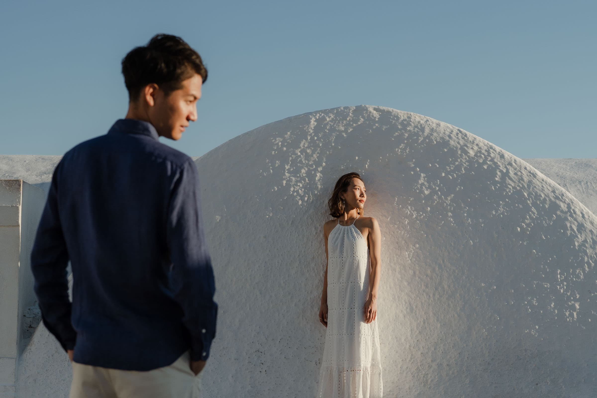 Hattori & Aiko | Aesthetic couple photoshoot in Santorini Couple Sessions-31
