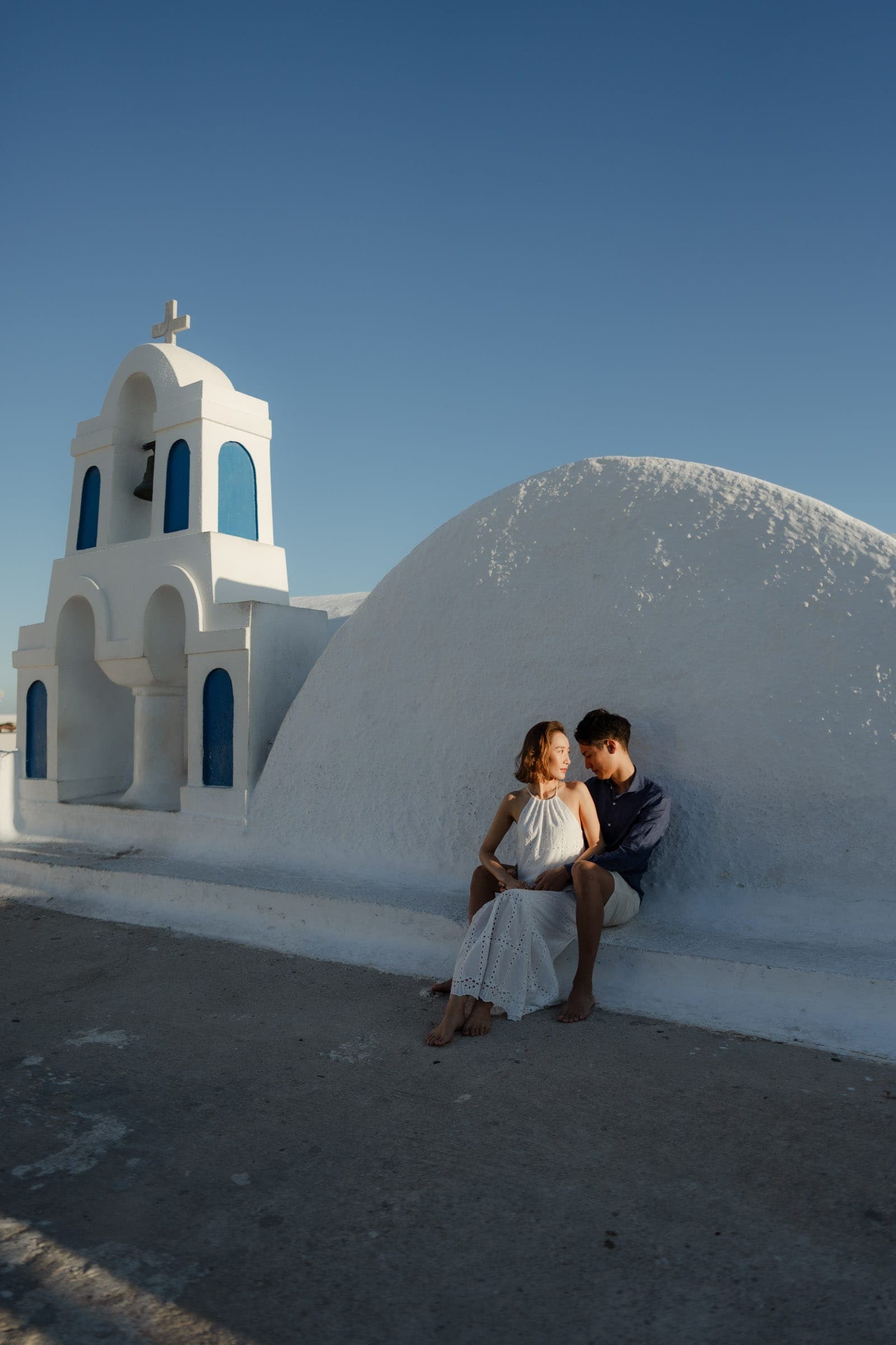 Hattori & Aiko | Aesthetic couple photoshoot in Santorini Couple Sessions-32