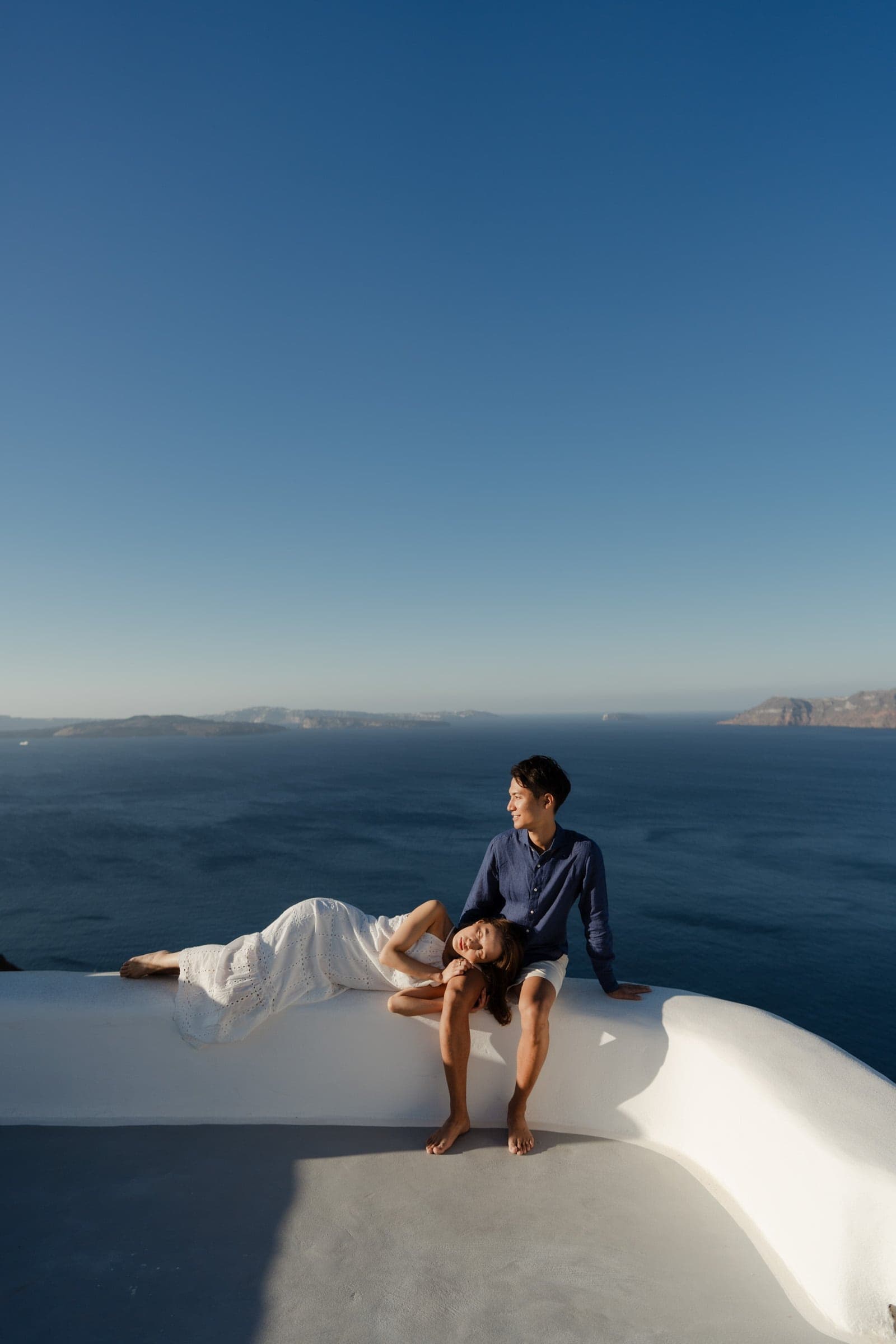 Hattori & Aiko | Aesthetic couple photoshoot in Santorini Couple Sessions-45