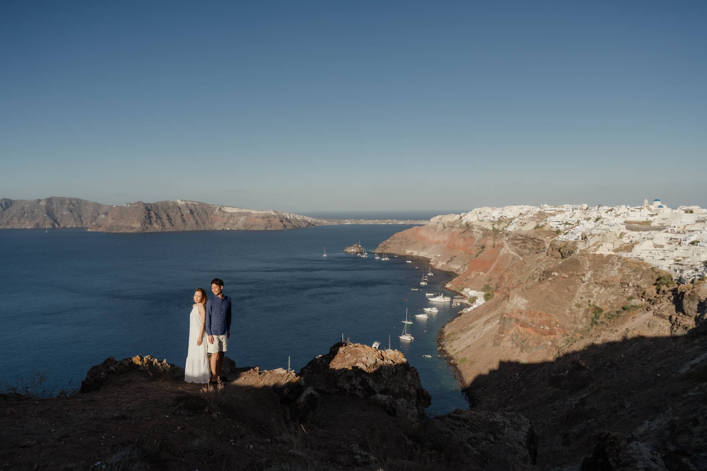 Hattori & Aiko | Aesthetic couple photoshoot in Santorini Couple Sessions-52