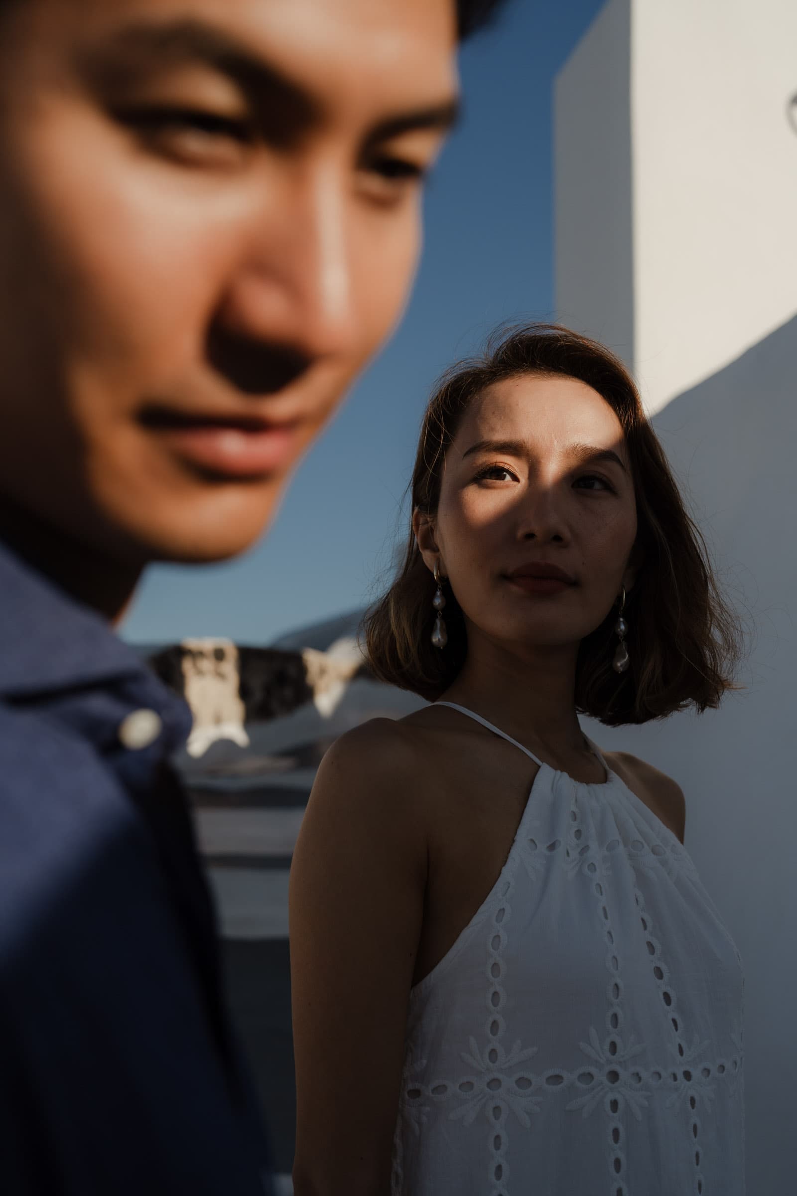Hattori & Aiko | Aesthetic couple photoshoot in Santorini Couple Sessions-55