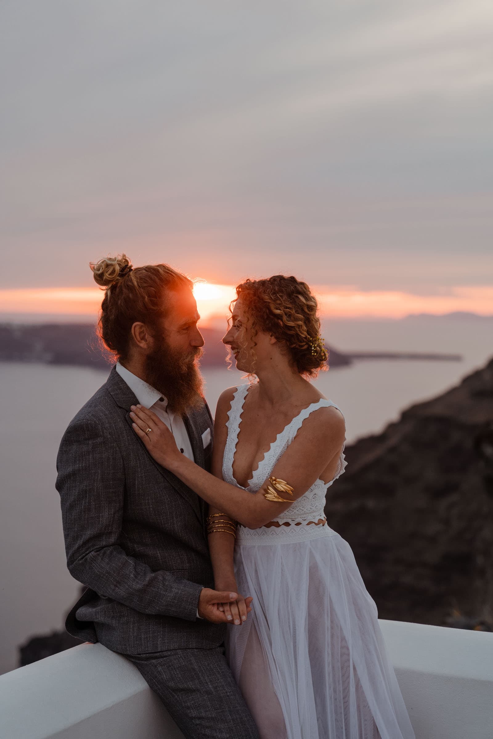 Dimitris and Alexandra | editorial photoshoot in Santorini Wedding Santorini-6
