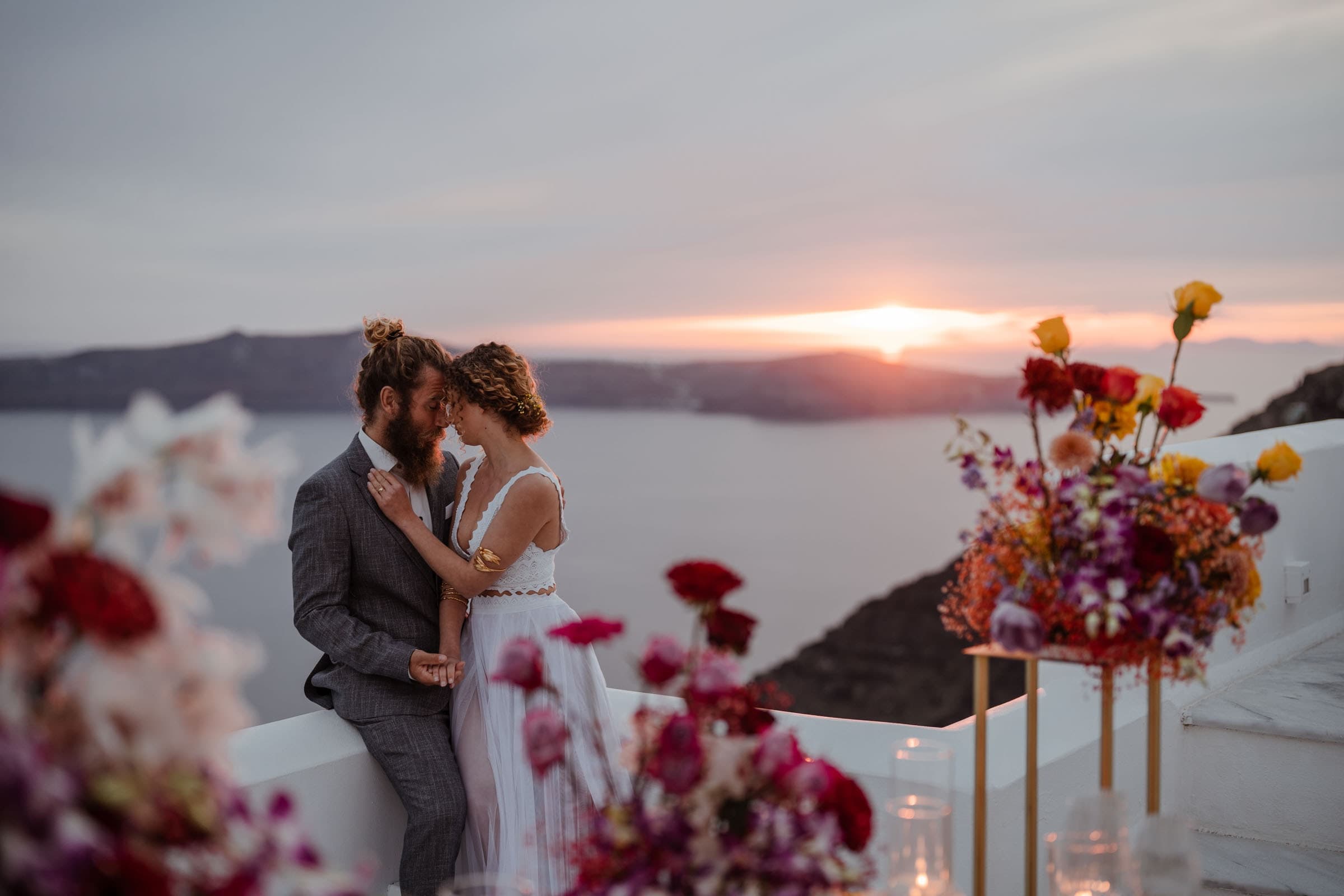 Dimitris and Alexandra | editorial photoshoot in Santorini Wedding Santorini-7