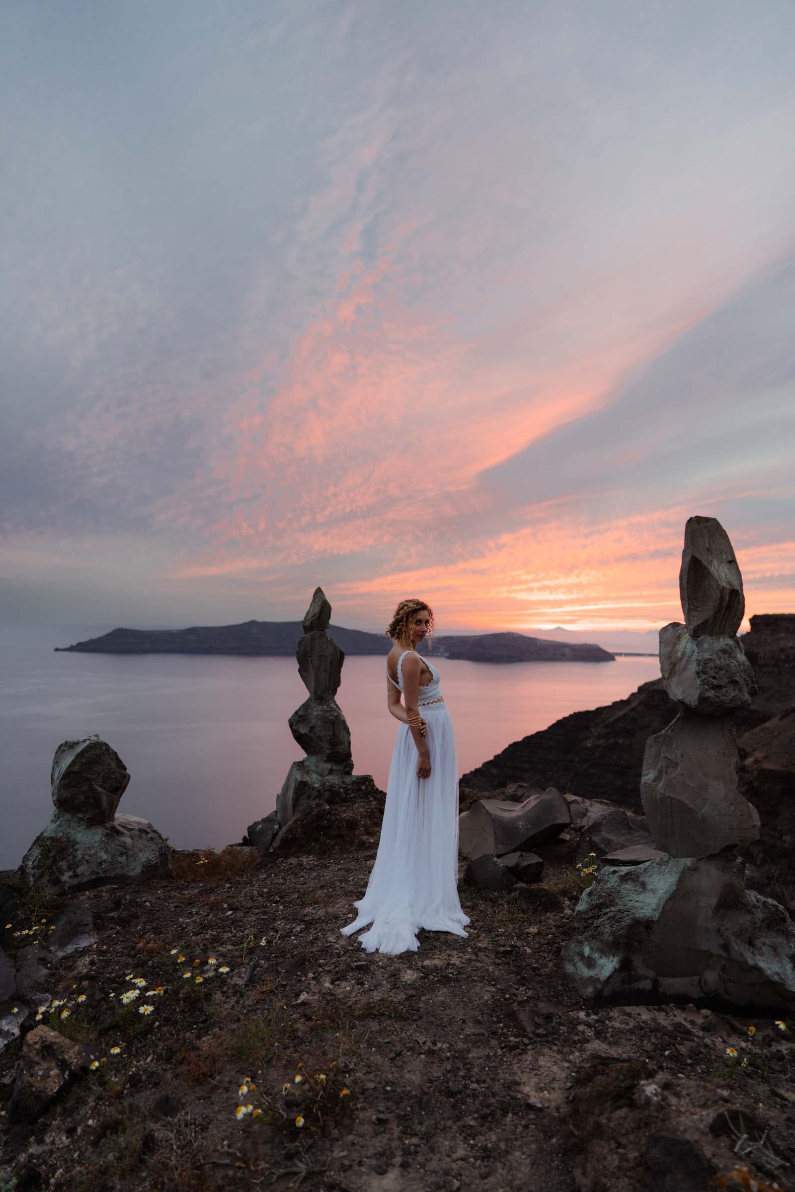 Dimitris and Alexandra | editorial photoshoot in Santorini Wedding Santorini-10