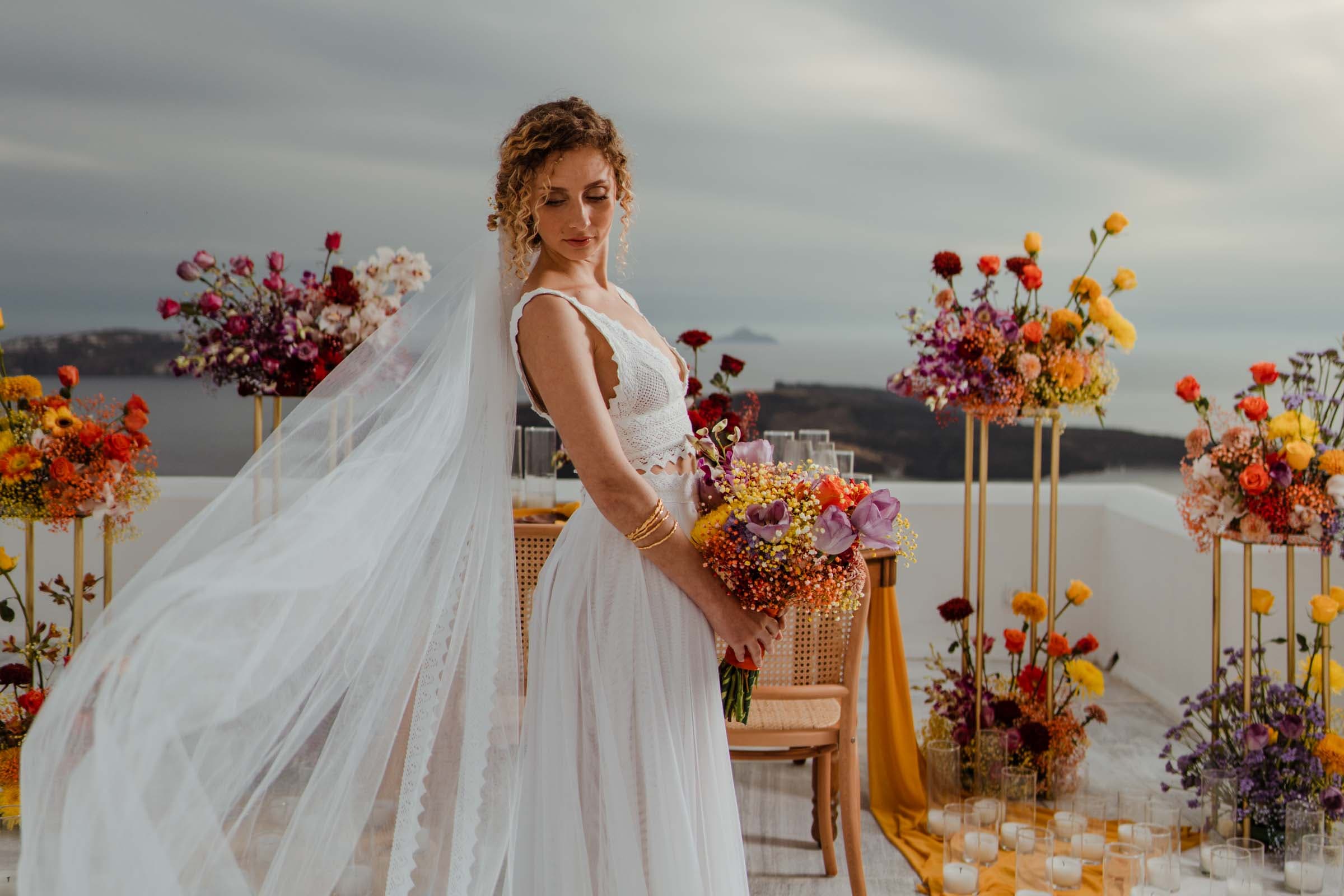 Dimitris and Alexandra | editorial photoshoot in Santorini Wedding Santorini-5