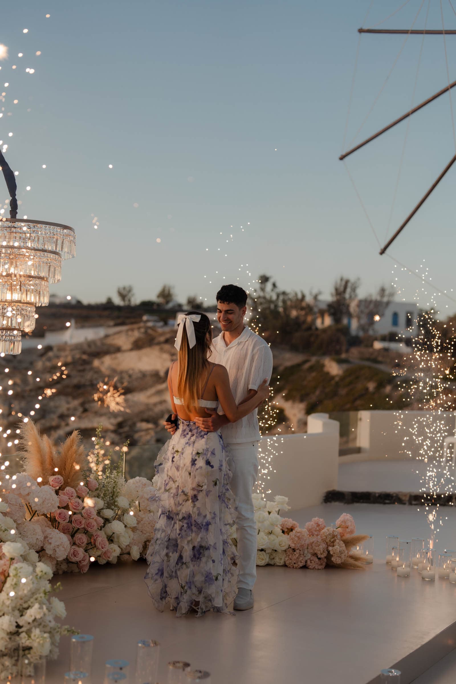 Dvir & Pailine Proposals in Santorini-21