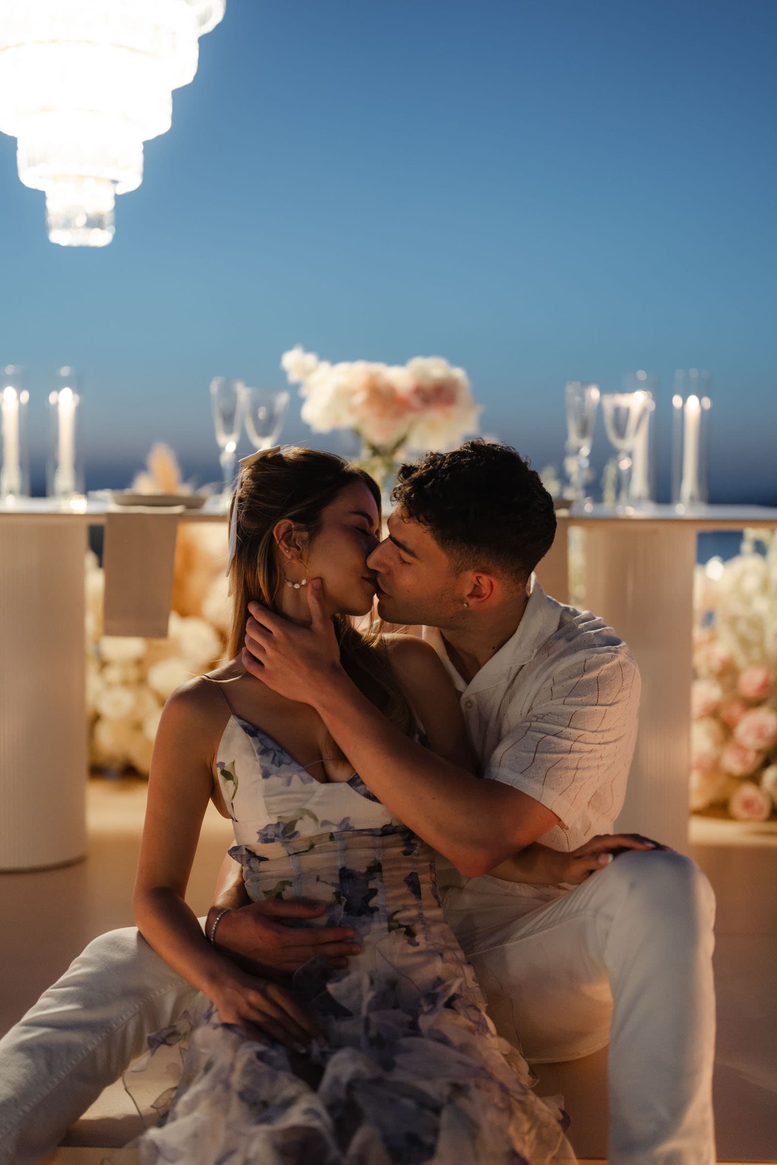 Dvir & Pailine Proposals in Santorini-37