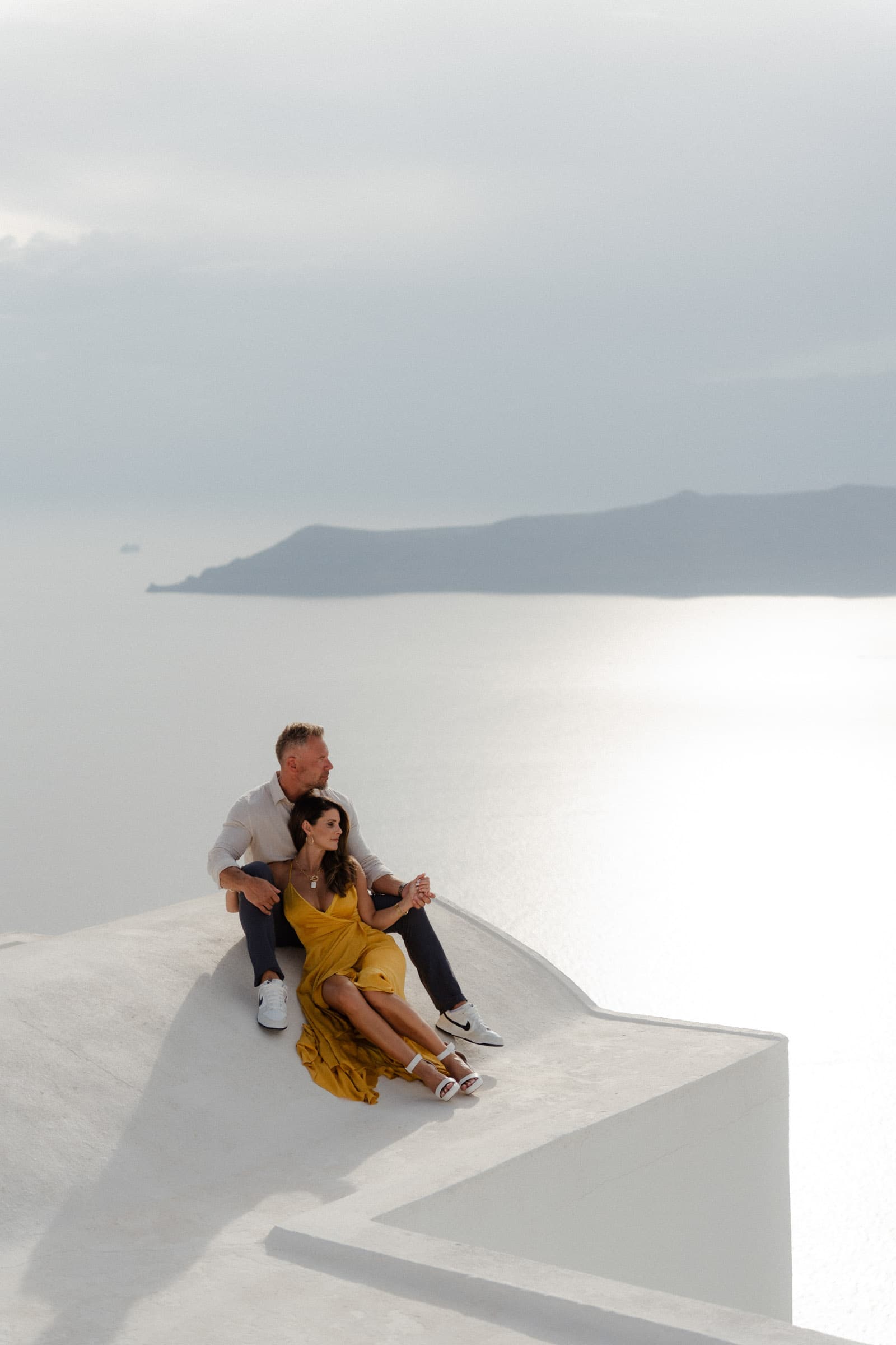 Ashlee and Steven – Wedding proposal photoshoot 20 years later Proposals in Santorini-15