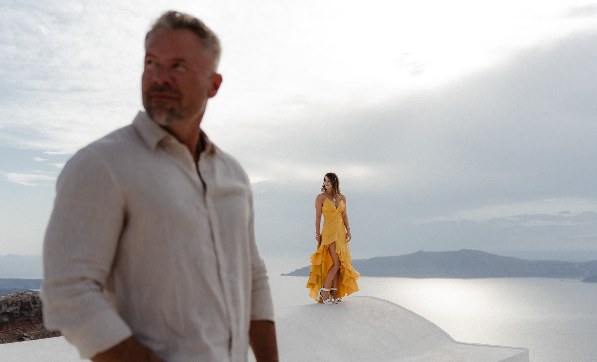 Ashlee and Steven – Wedding proposal photoshoot 20 years later Proposals in Santorini-18
