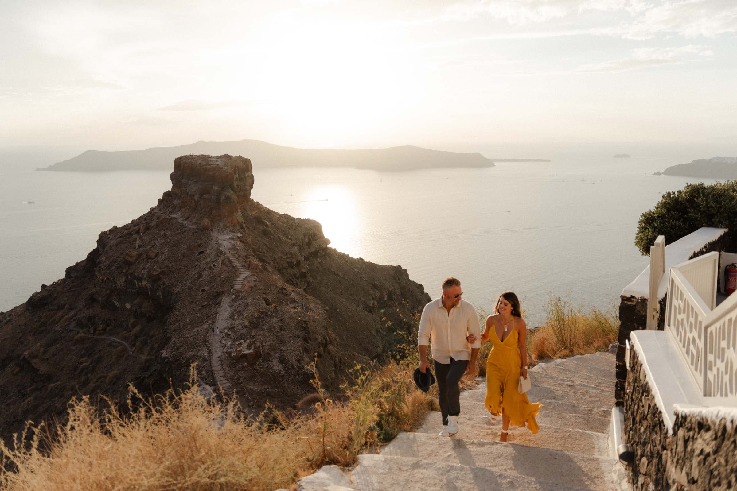 Ashlee and Steven – Wedding proposal photoshoot 20 years later Proposals in Santorini-36