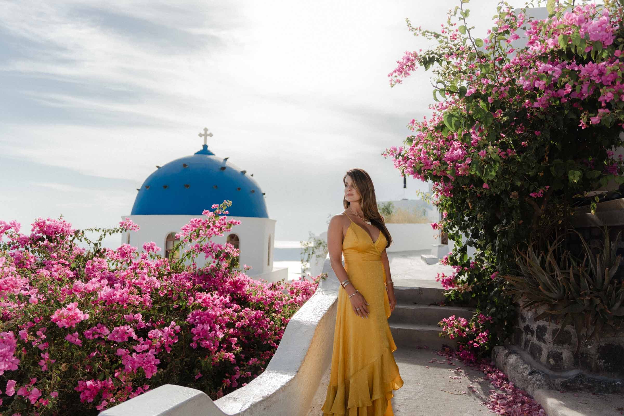 Ashlee and Steven – Wedding proposal photoshoot 20 years later Proposals in Santorini-8