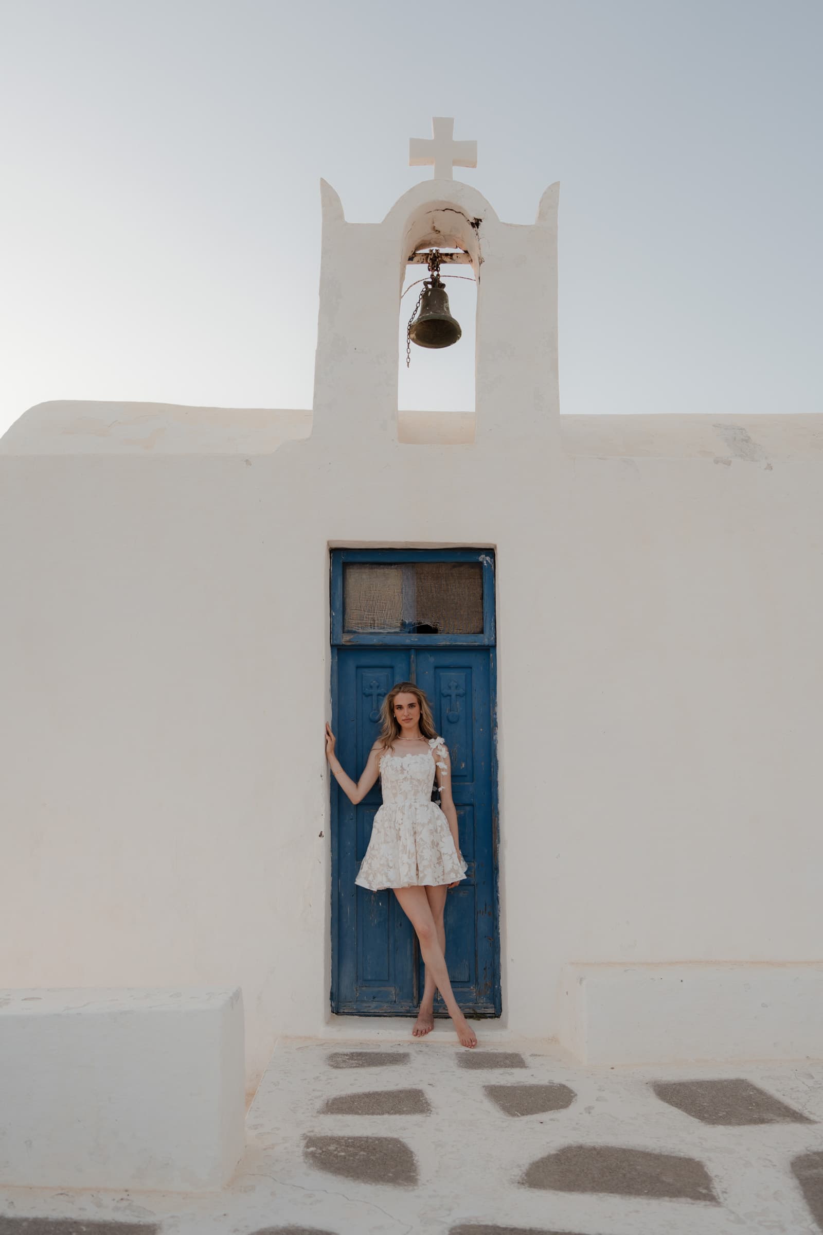 Alyshia and Julian | Santorini Couple Photoshoot in Pyrgos & Imerovigli Couple Sessions-28