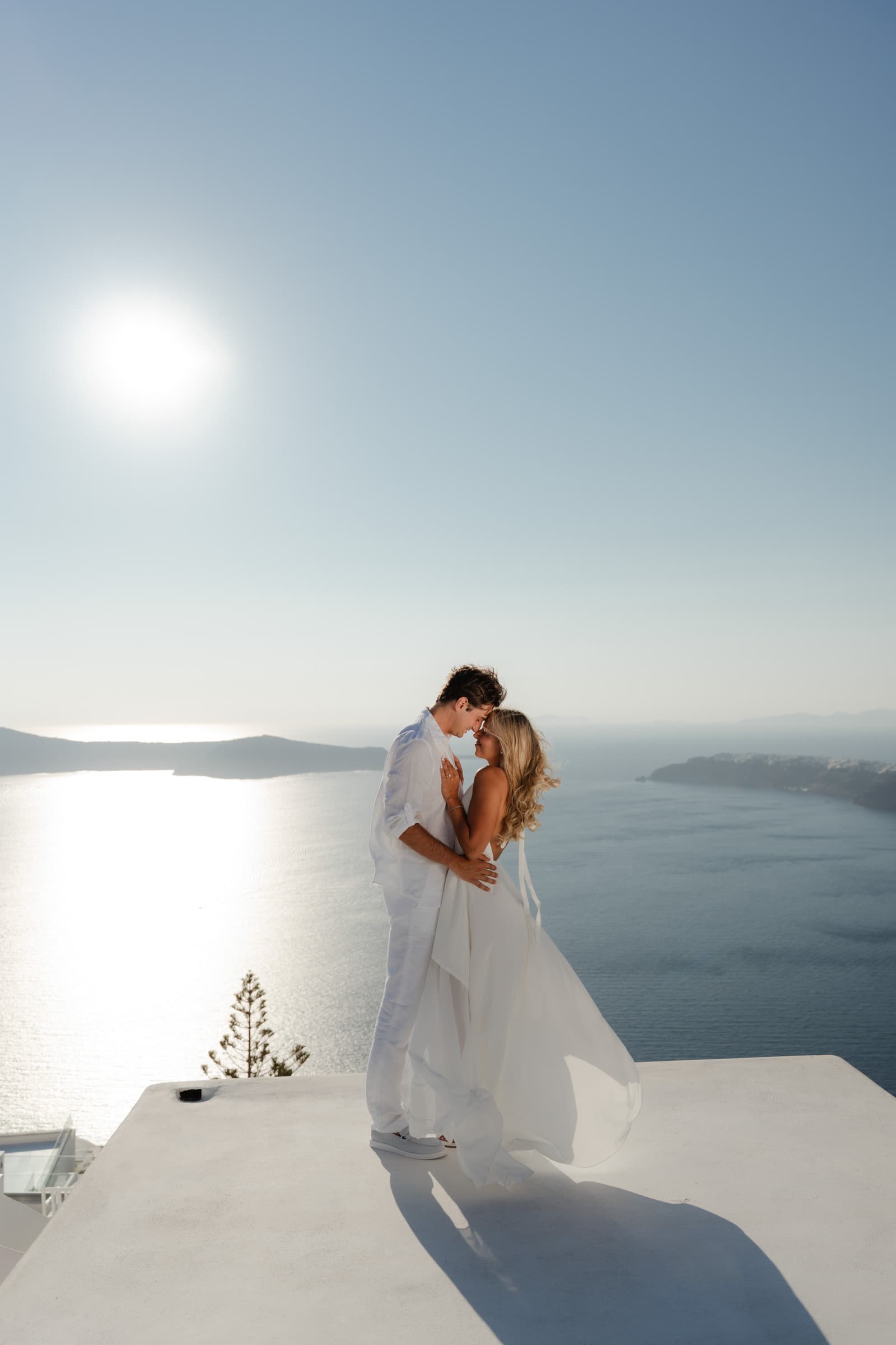 Gianna and Kenny | Imerovigli Couple Session at Skaros Rock Couple Sessions-1
