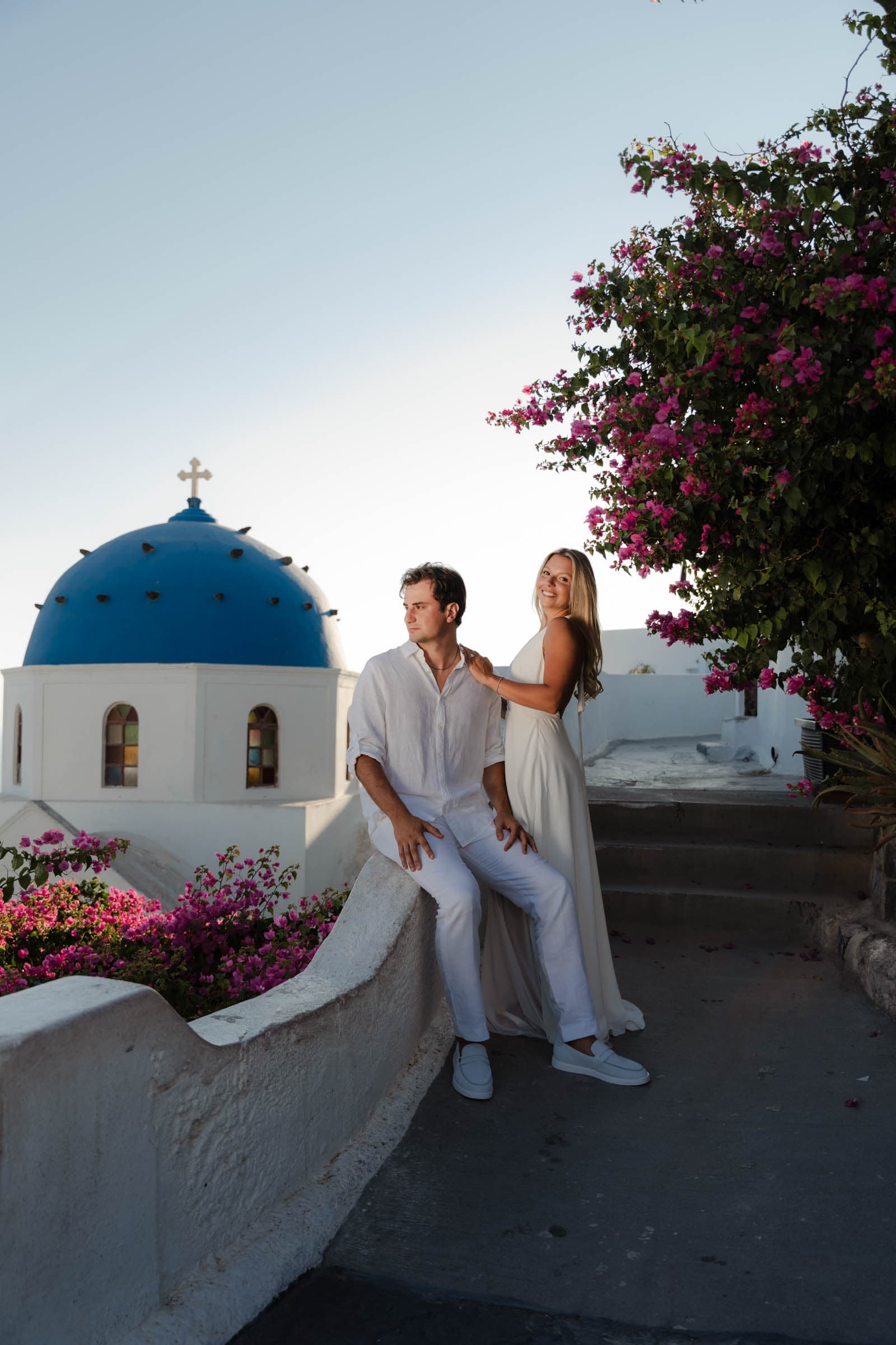 Gianna and Kenny | Imerovigli Couple Session at Skaros Rock Couple Sessions-11