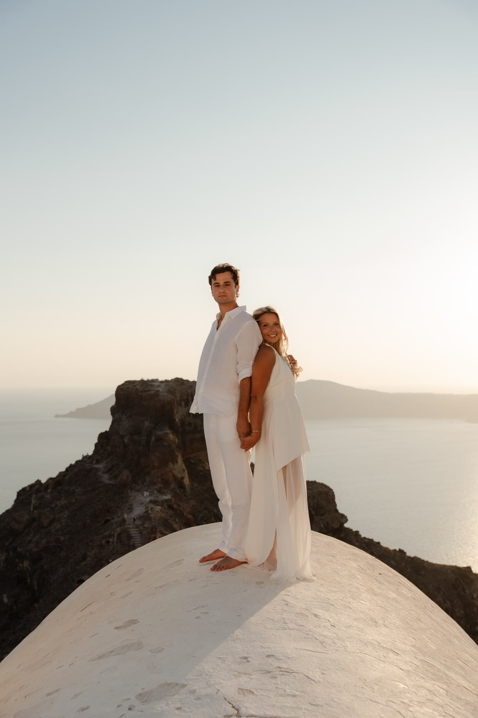 Gianna and Kenny | Imerovigli Couple Session at Skaros Rock Couple Sessions-19