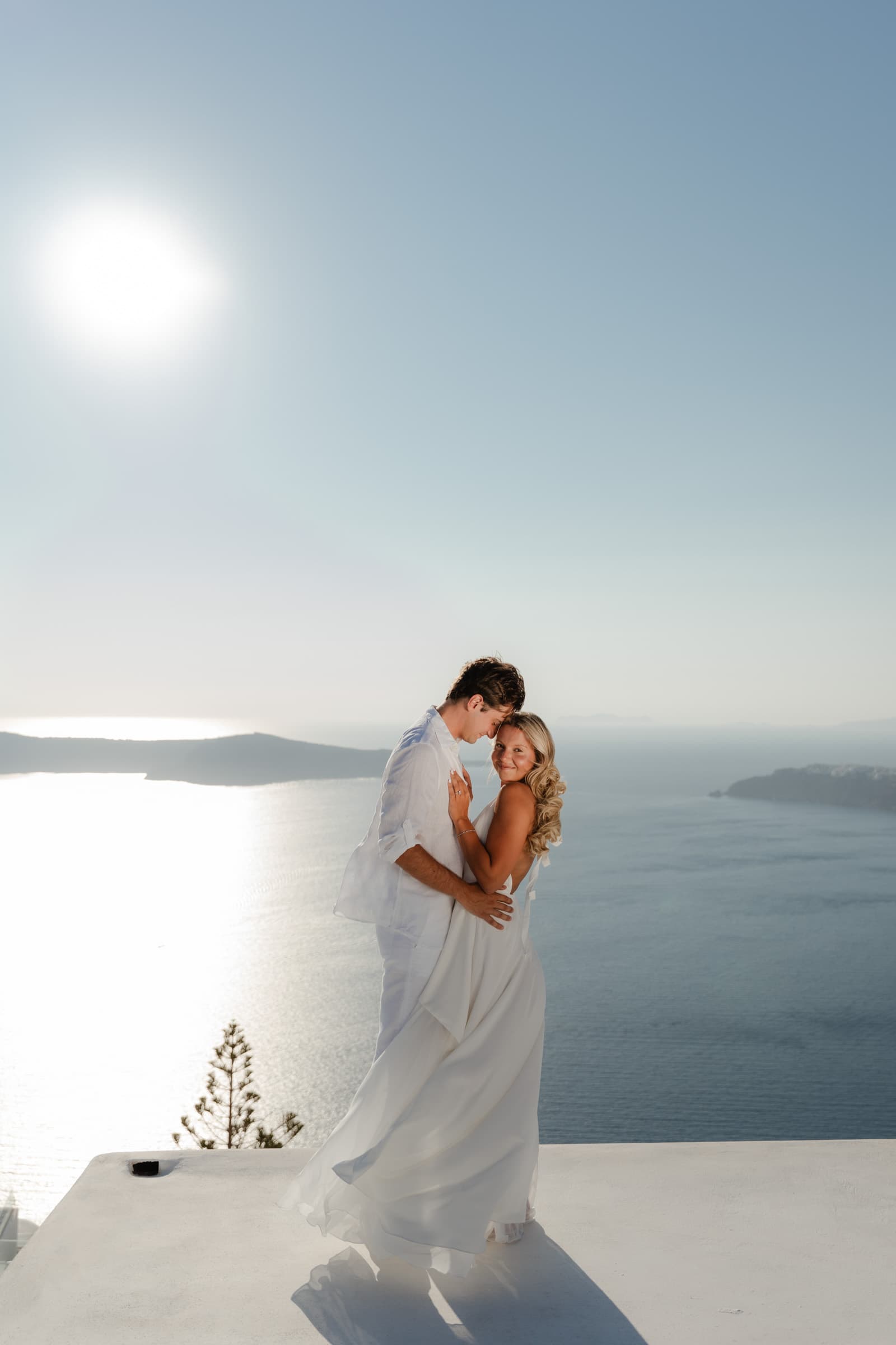 Gianna and Kenny | Imerovigli Couple Session at Skaros Rock Couple Sessions-2