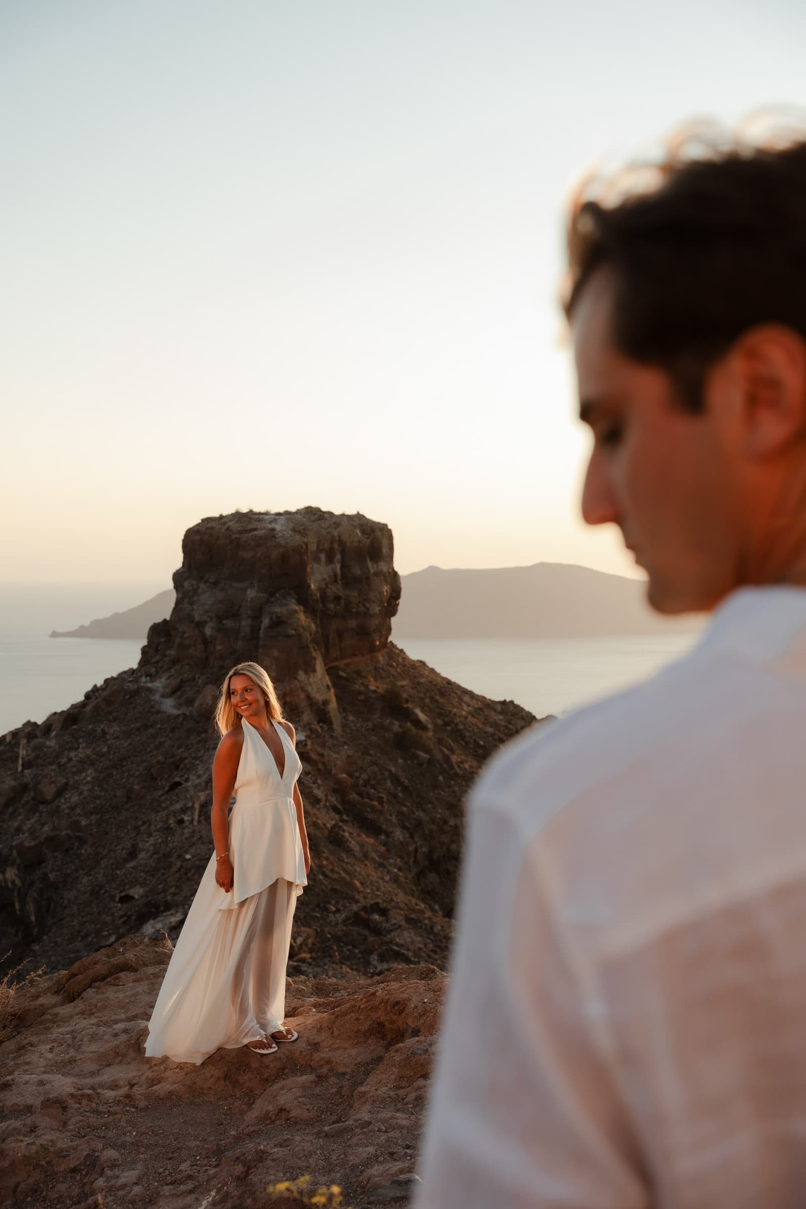 Gianna and Kenny | Imerovigli Couple Session at Skaros Rock Couple Sessions-24
