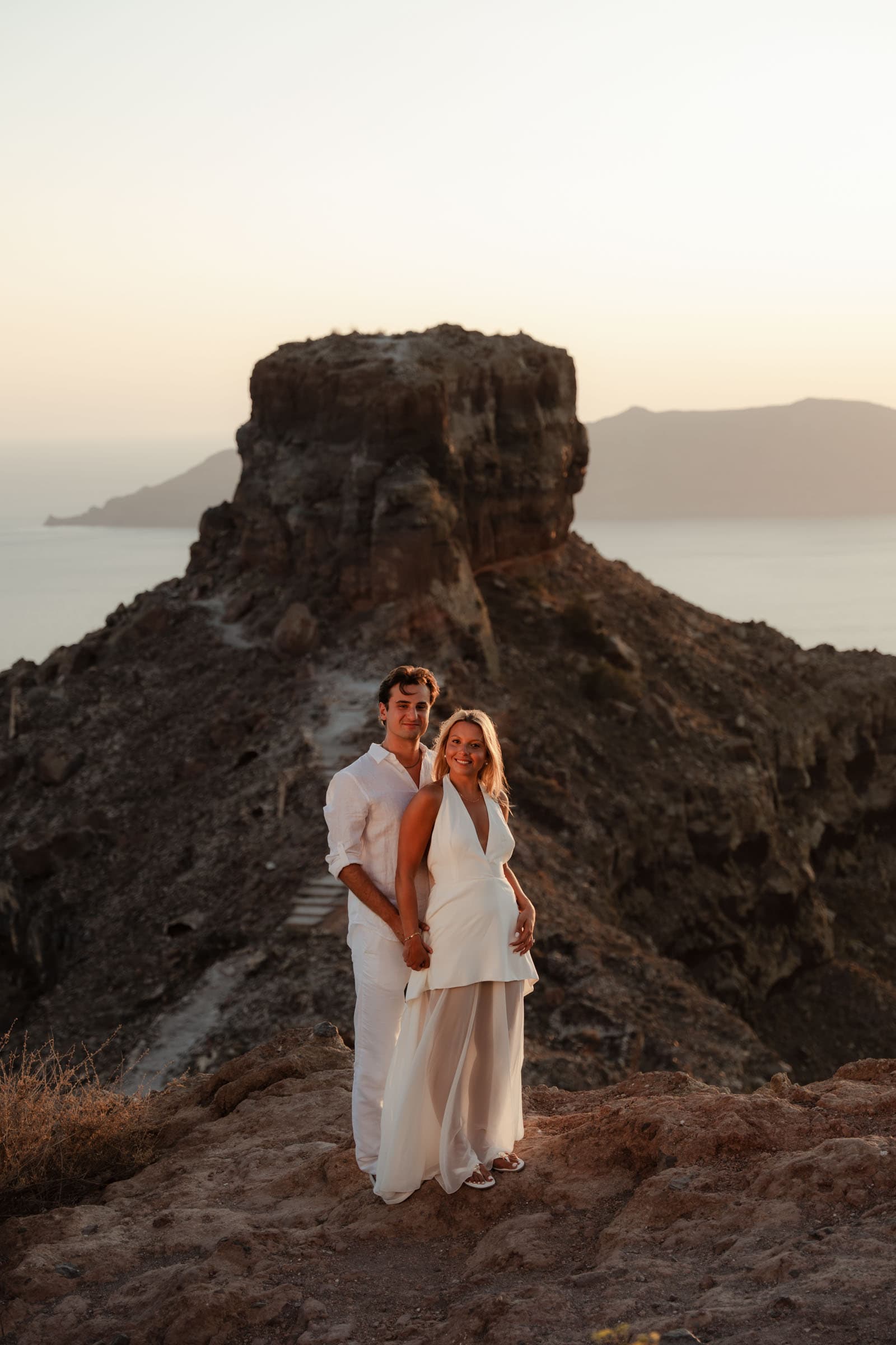 Gianna and Kenny | Imerovigli Couple Session at Skaros Rock Couple Sessions-26