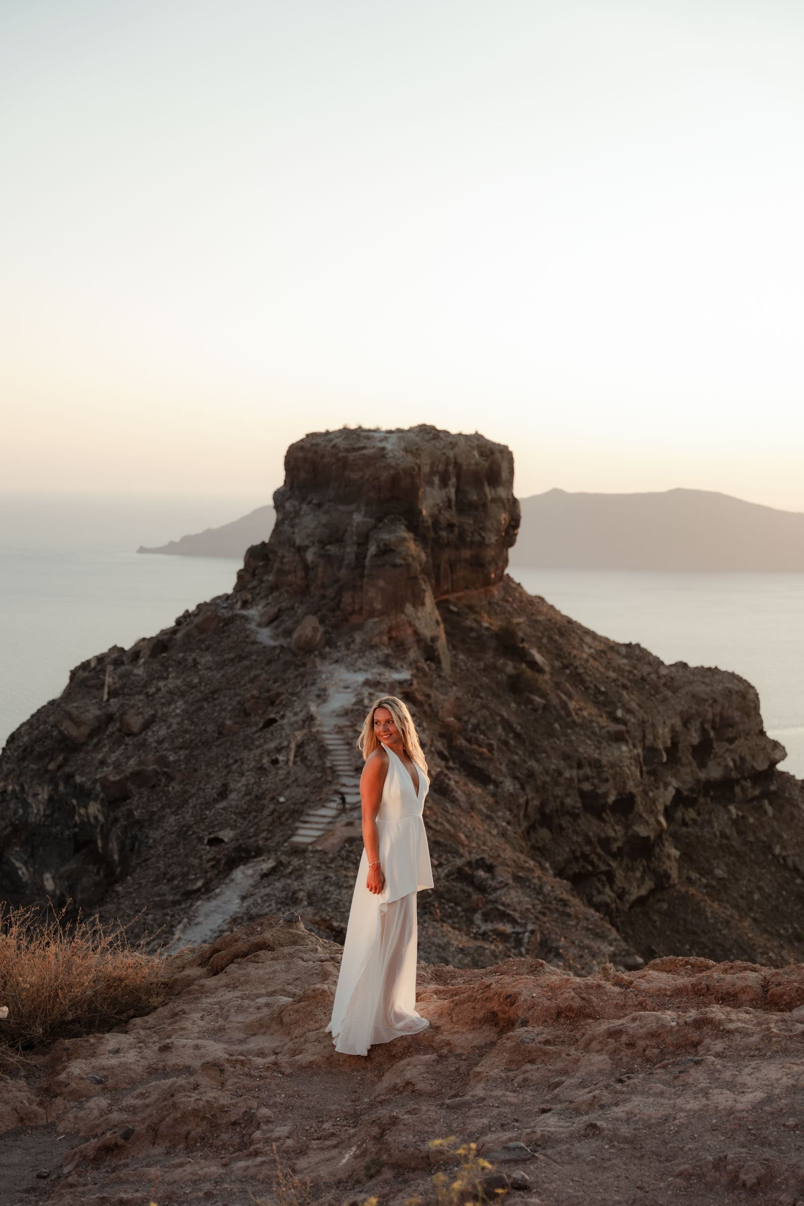 Gianna and Kenny | Imerovigli Couple Session at Skaros Rock Couple Sessions-27