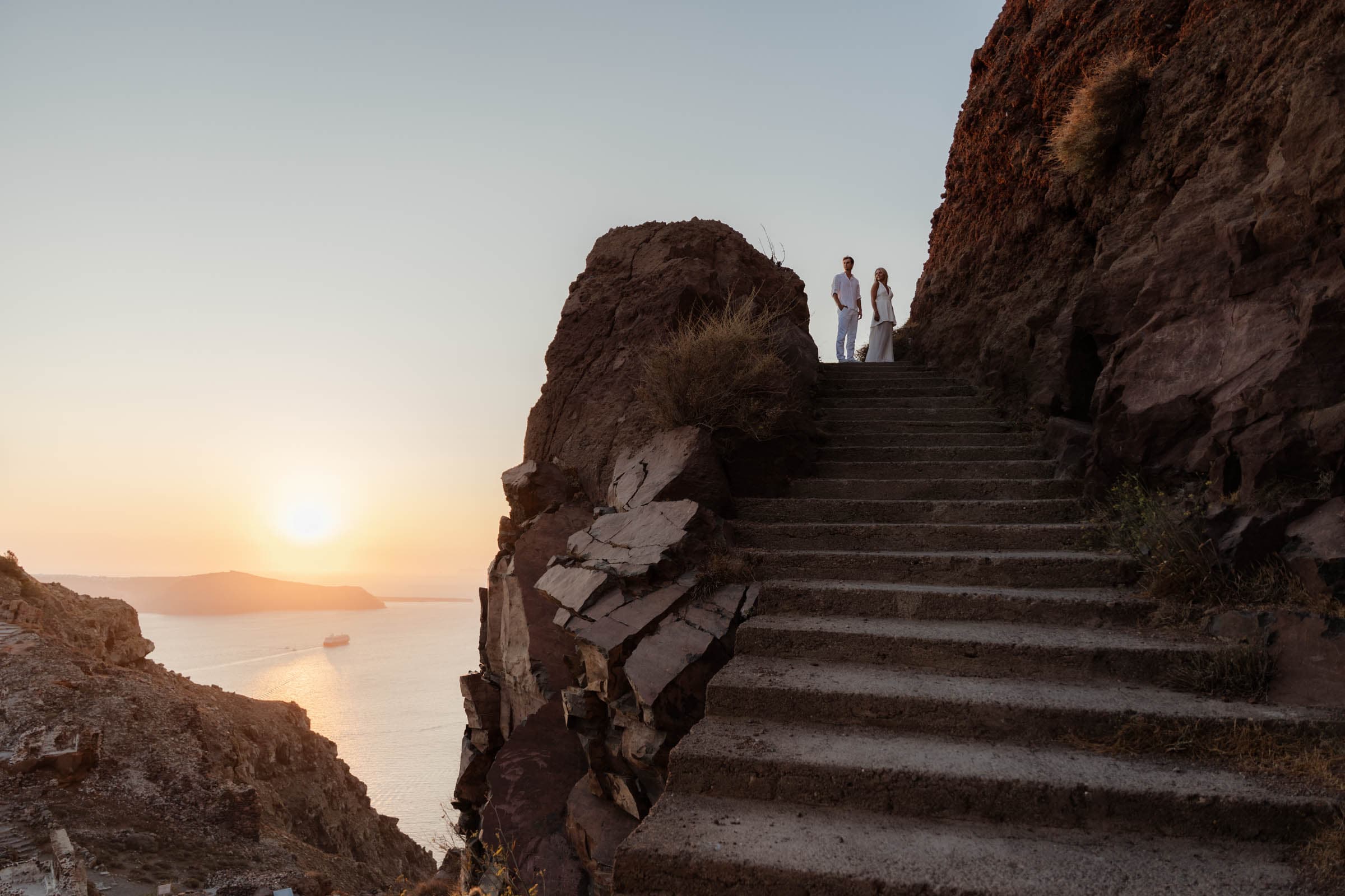 Gianna and Kenny | Imerovigli Couple Session at Skaros Rock Couple Sessions-28