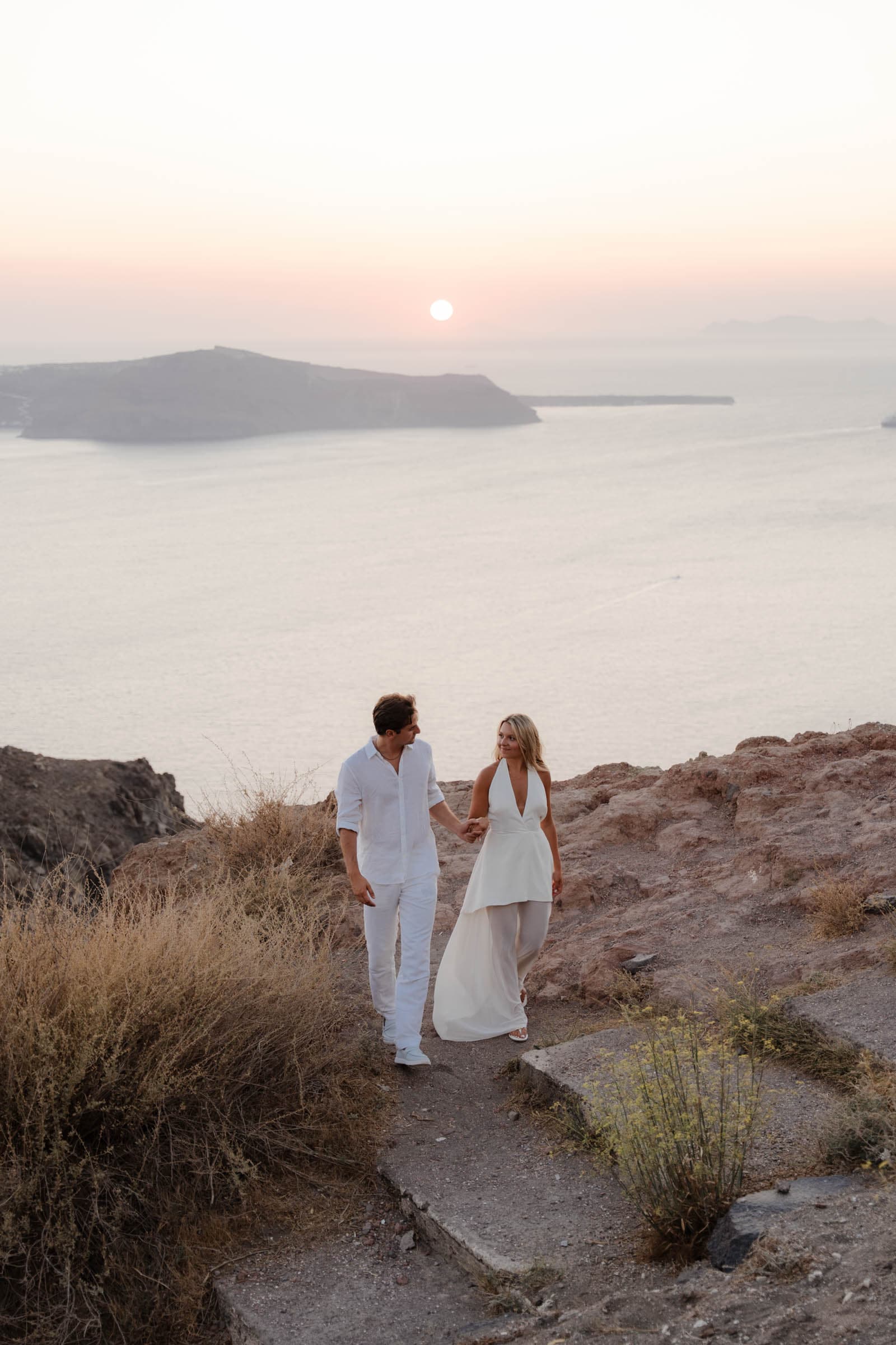 Gianna and Kenny | Imerovigli Couple Session at Skaros Rock Couple Sessions-37
