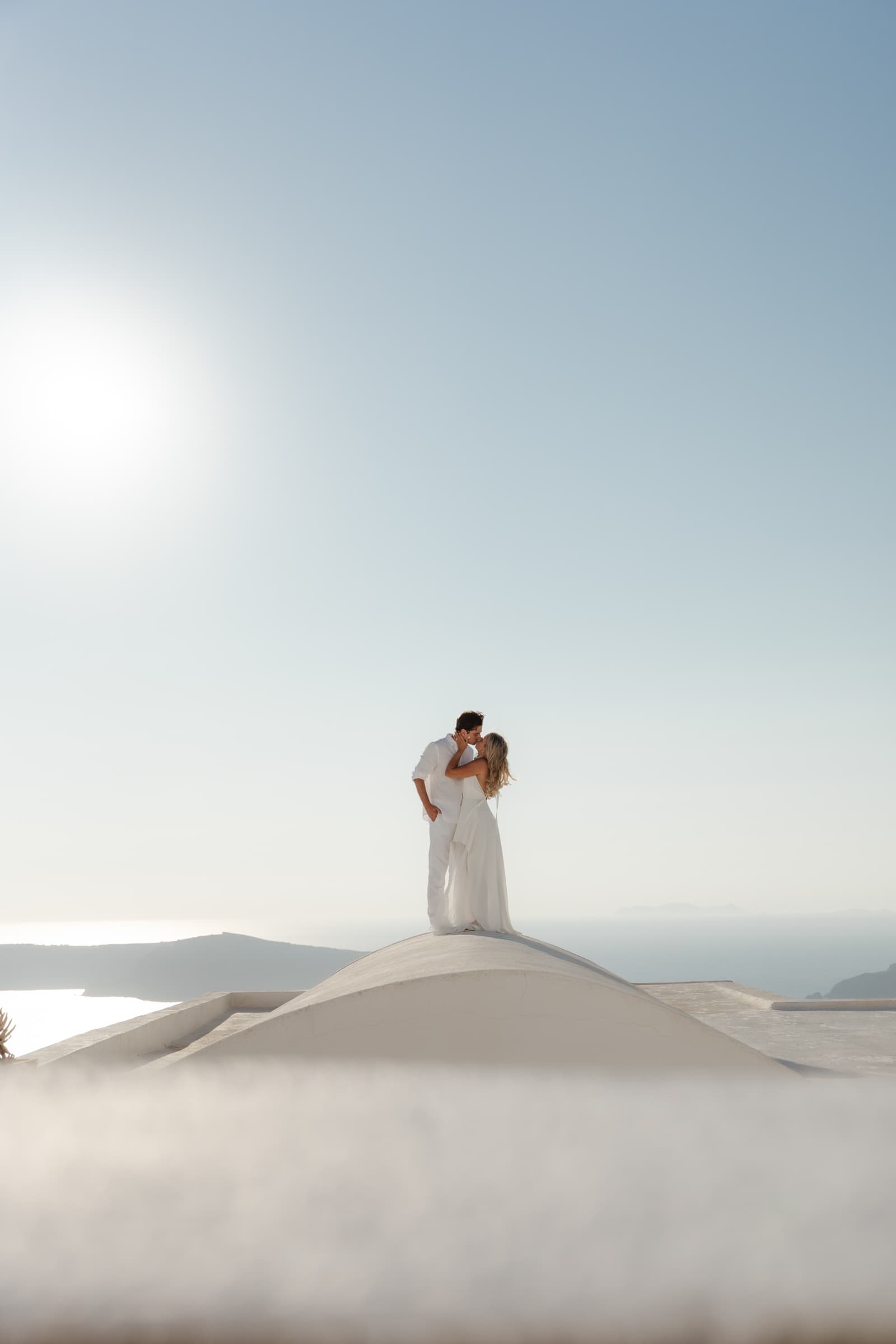 Gianna and Kenny | Imerovigli Couple Session at Skaros Rock Couple Sessions-5